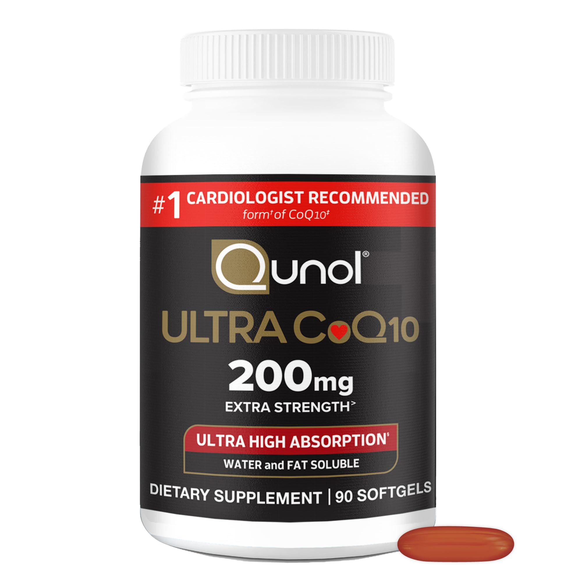 Qunol Ultra CoQ10 200mg, Softgels