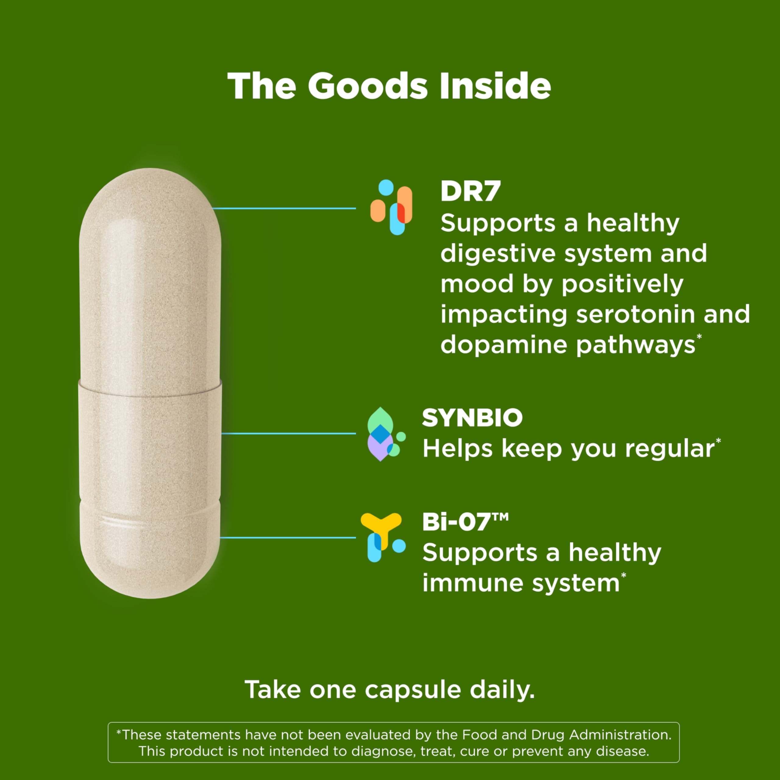 OLLY Big 10 Probiotic, 30 Count