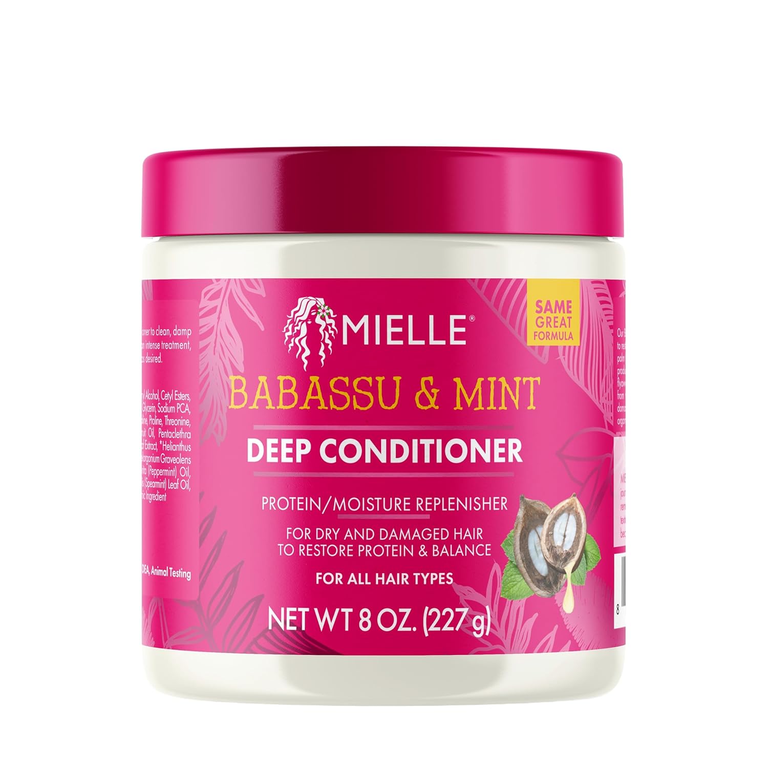 Mielle Organics Babassu & Mint Deep Conditioner 8 Oz