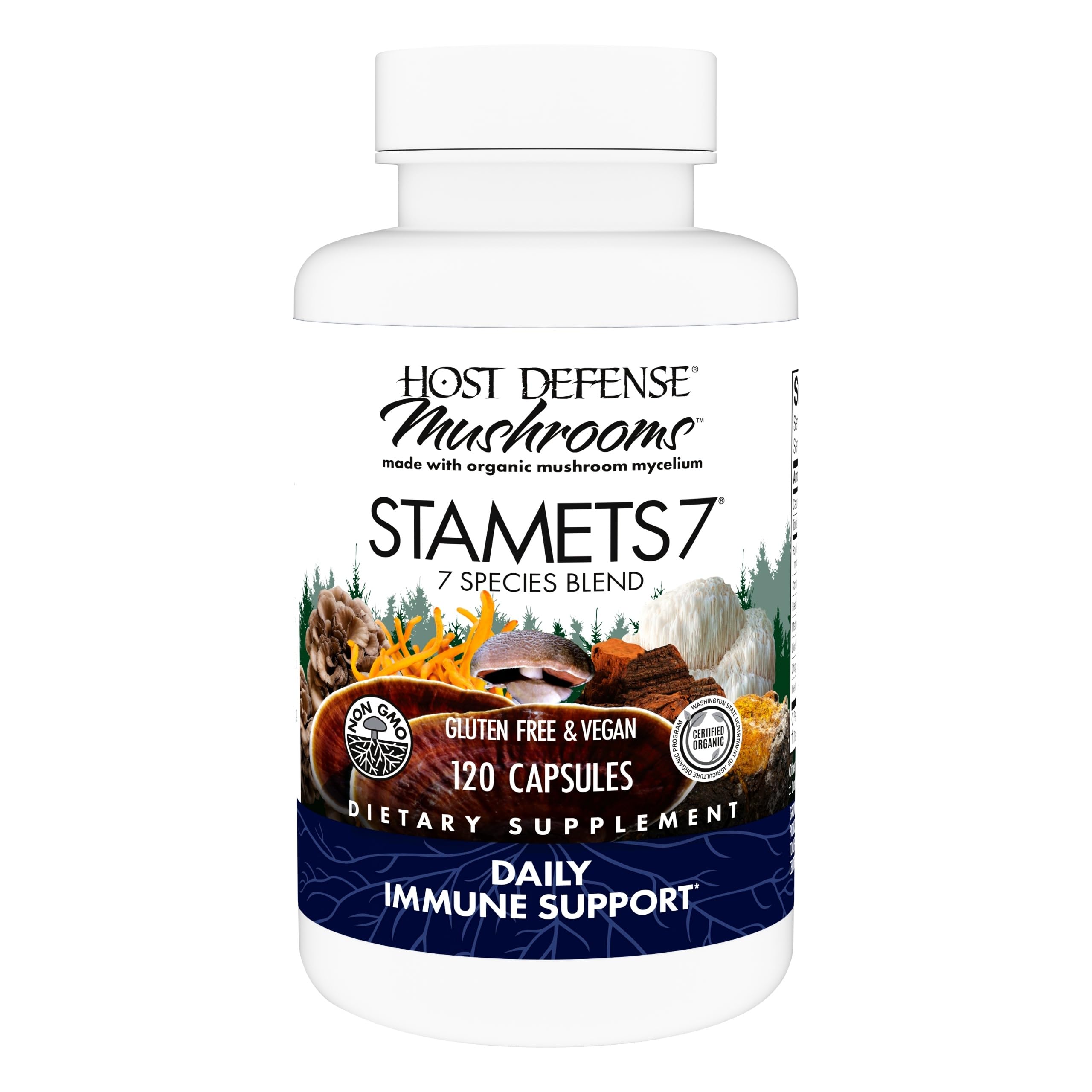 Host Defense Stamets 7, Capsules