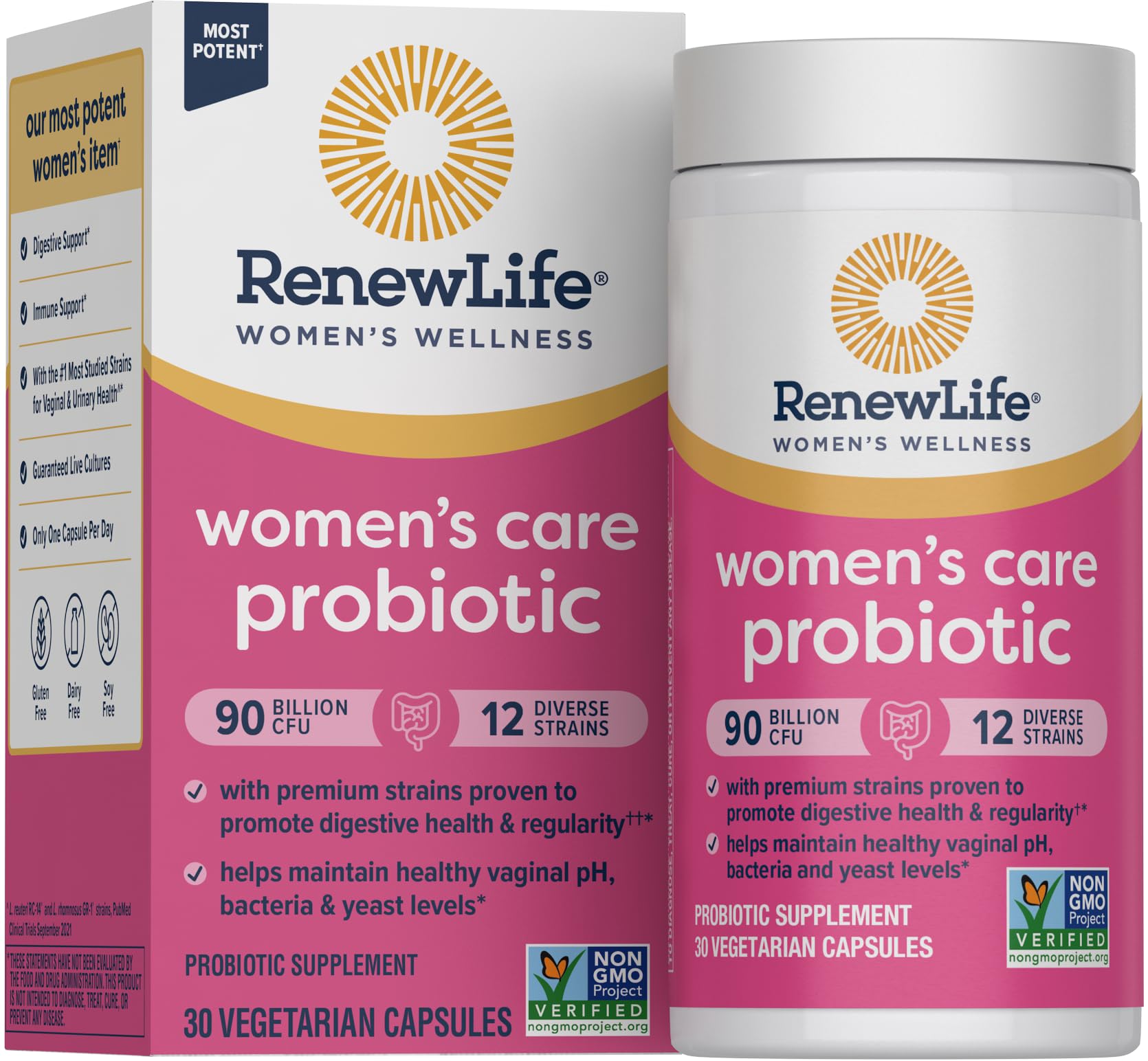 Renew Life Probiotic 50 Billion, 30 Count