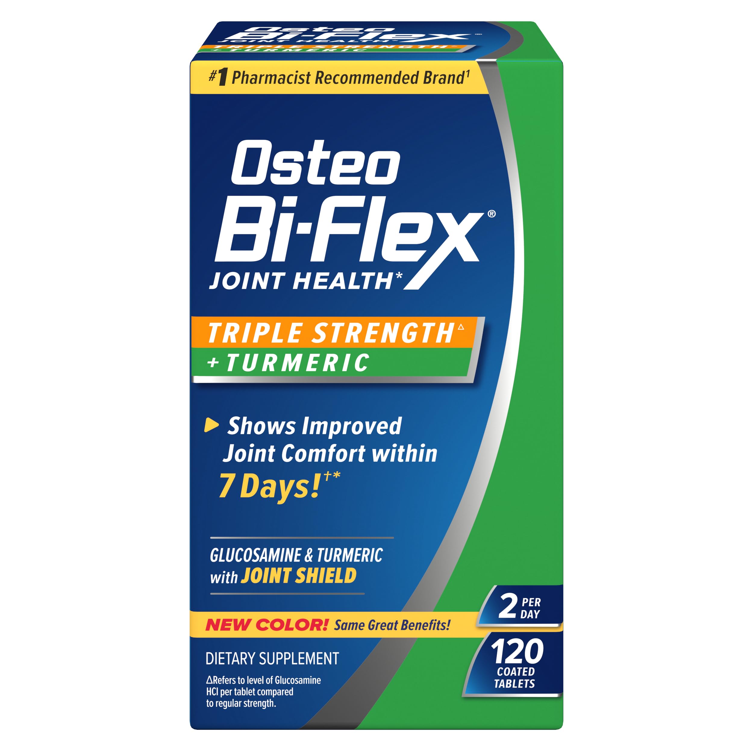 Osteo Bi-Flex Glucosamine Triple Strength Plus Turmeric Coated Tablets