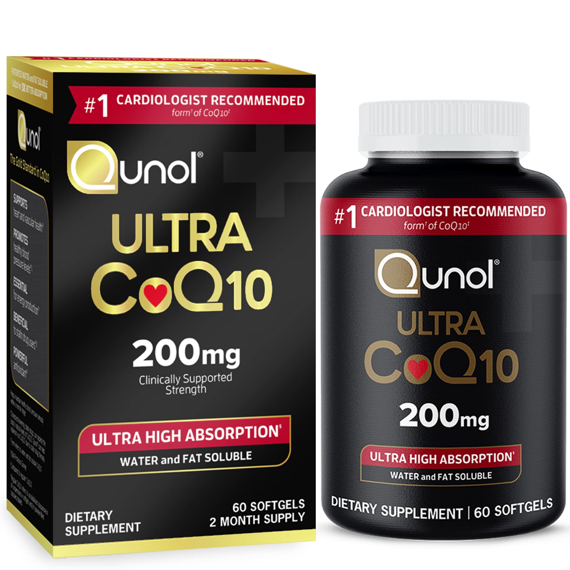 Qunol Ultra CoQ10 200mg, Softgels