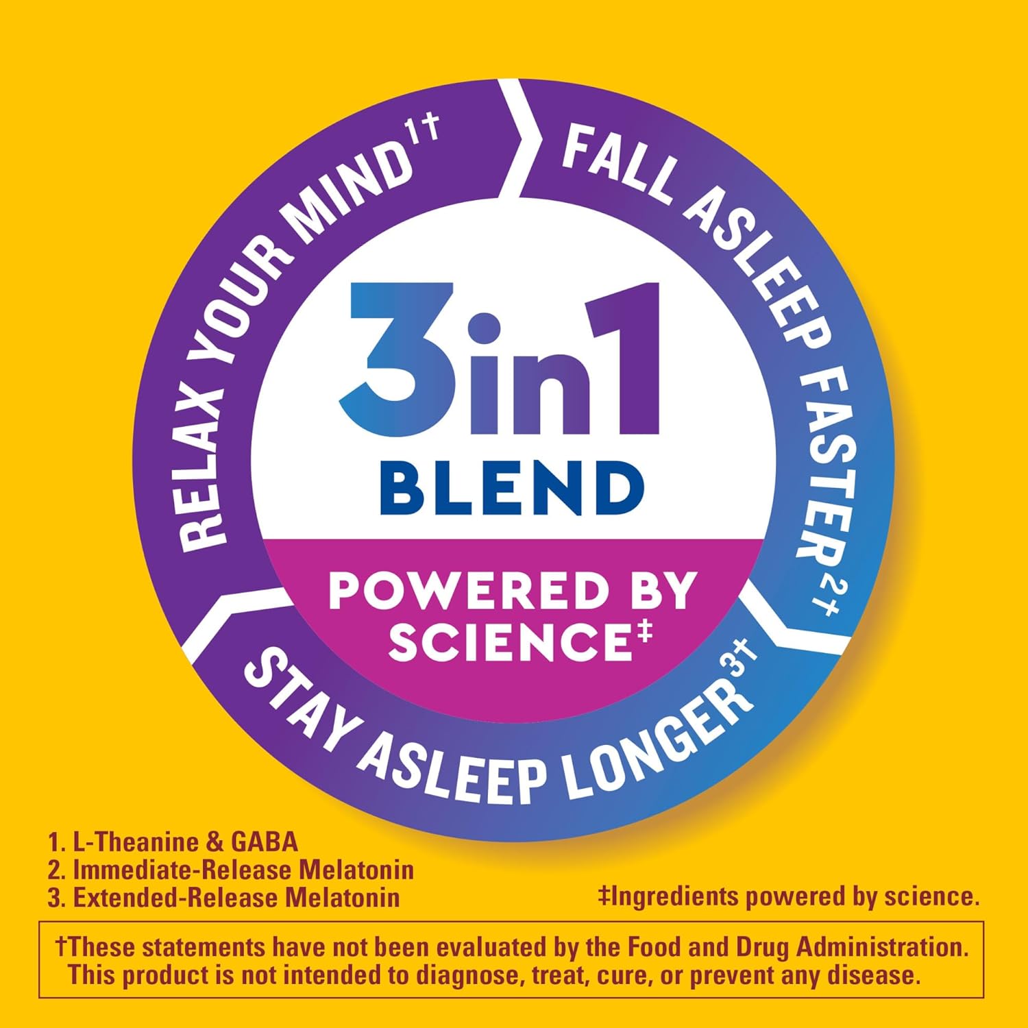 Nature Made Wellblends Sleep Longer, 35 Tri-Layer Tablets