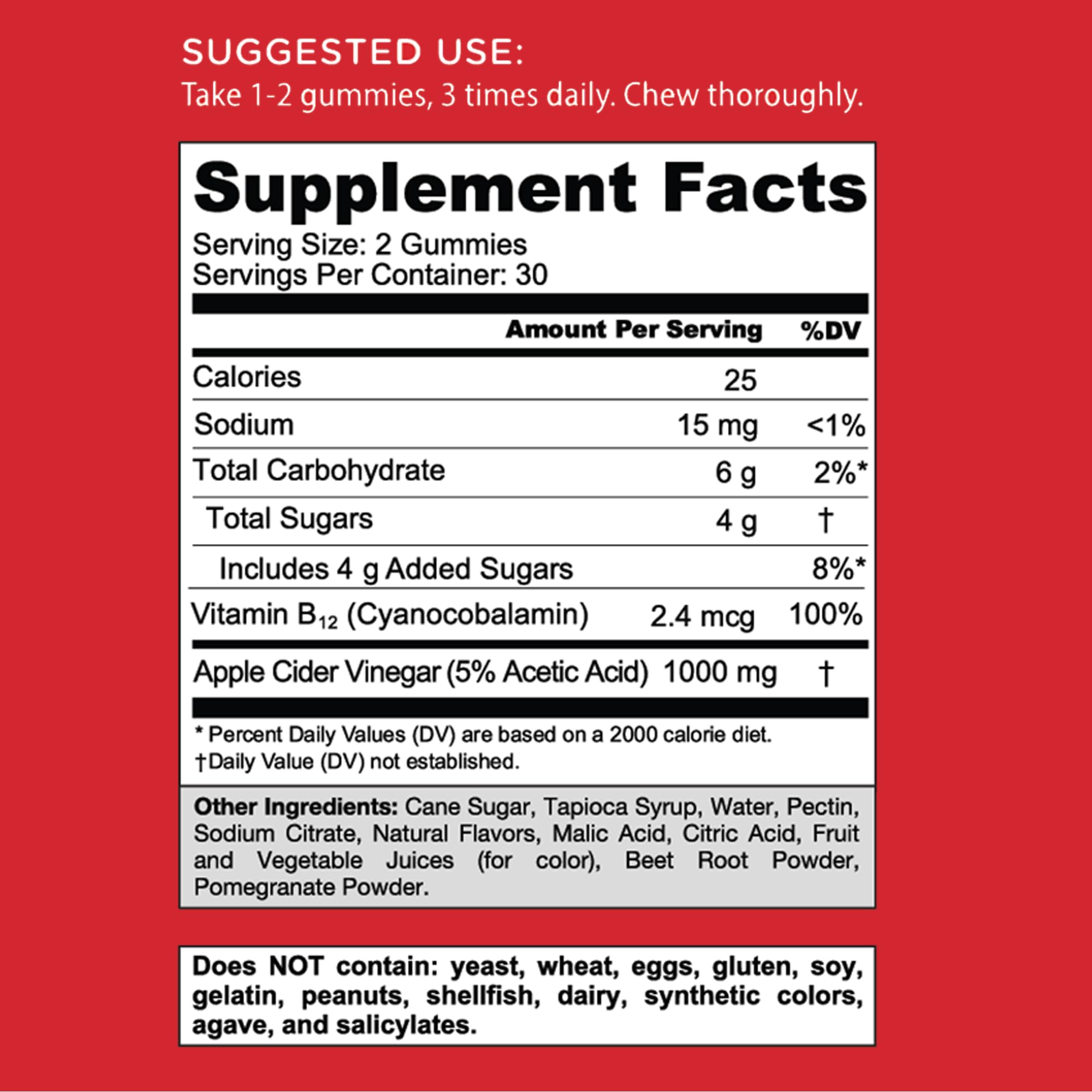 Goli Apple Cider Vinegar, 60 Gummies