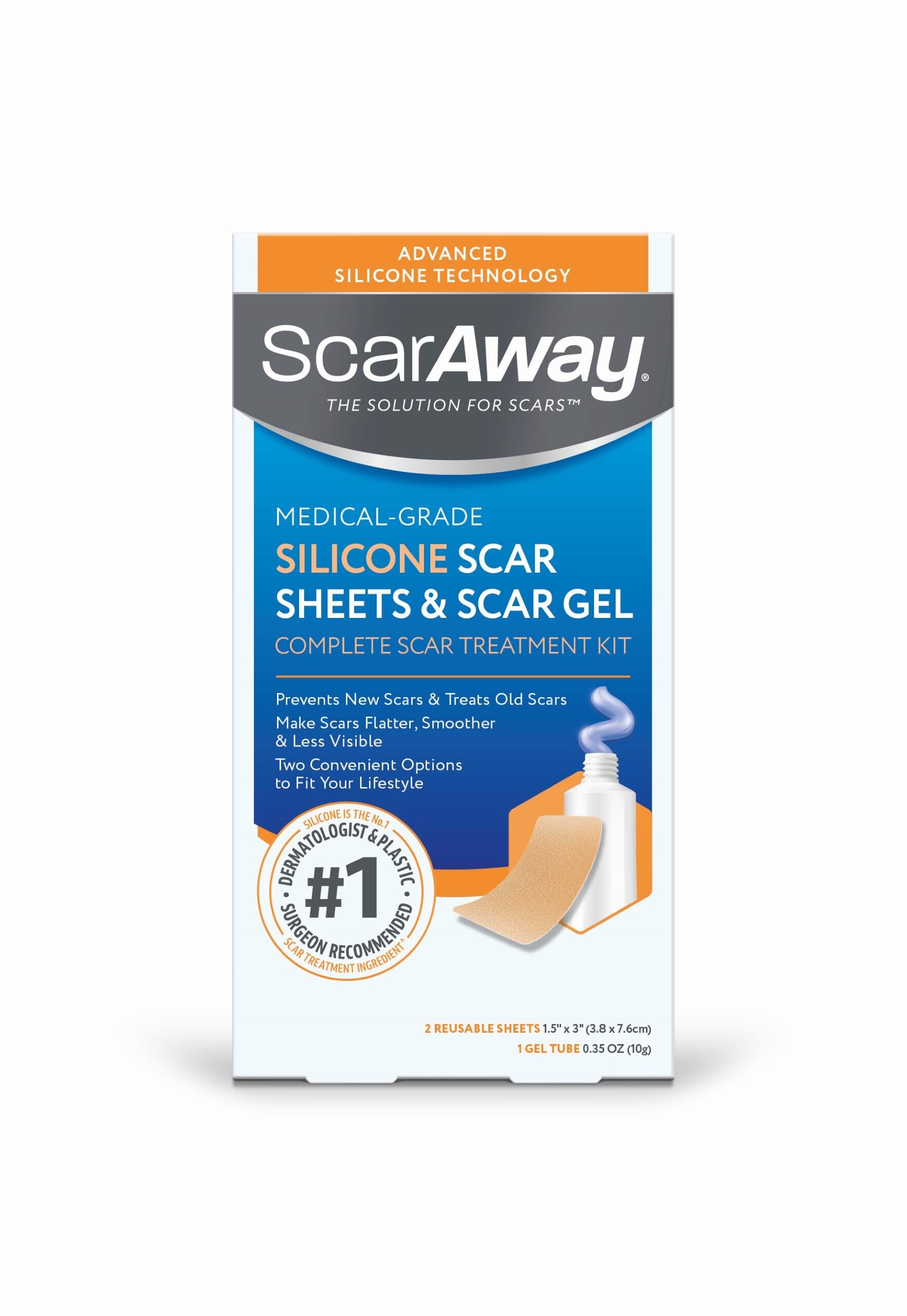 ScarAway Silicone Scar Gel
