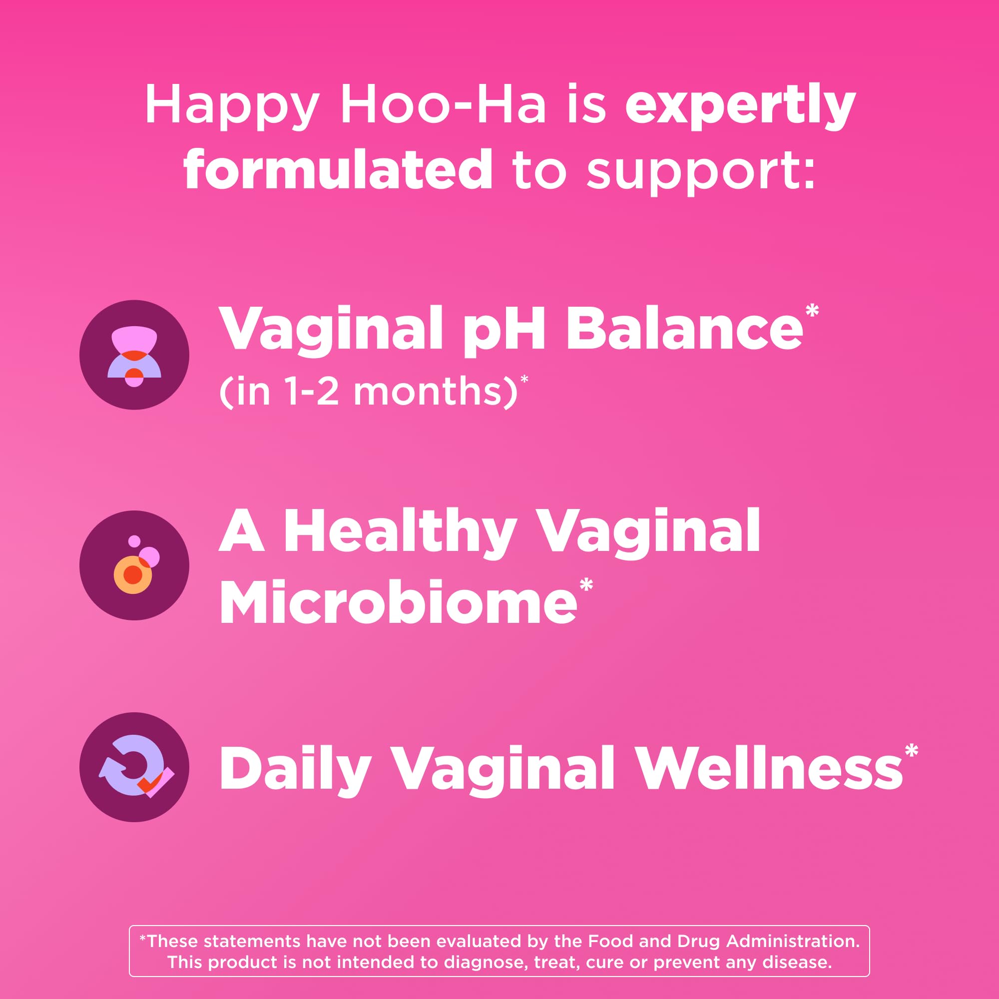 OLLY Happy Hoo-Ha Capsules, 25 Count