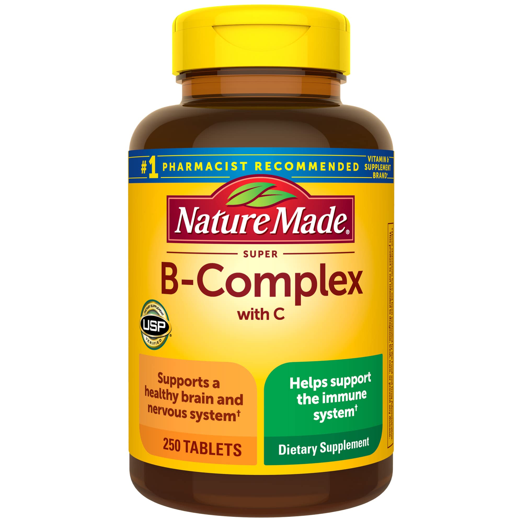 Nature Made Super B Complex with Vitamin C, 140 Tablets