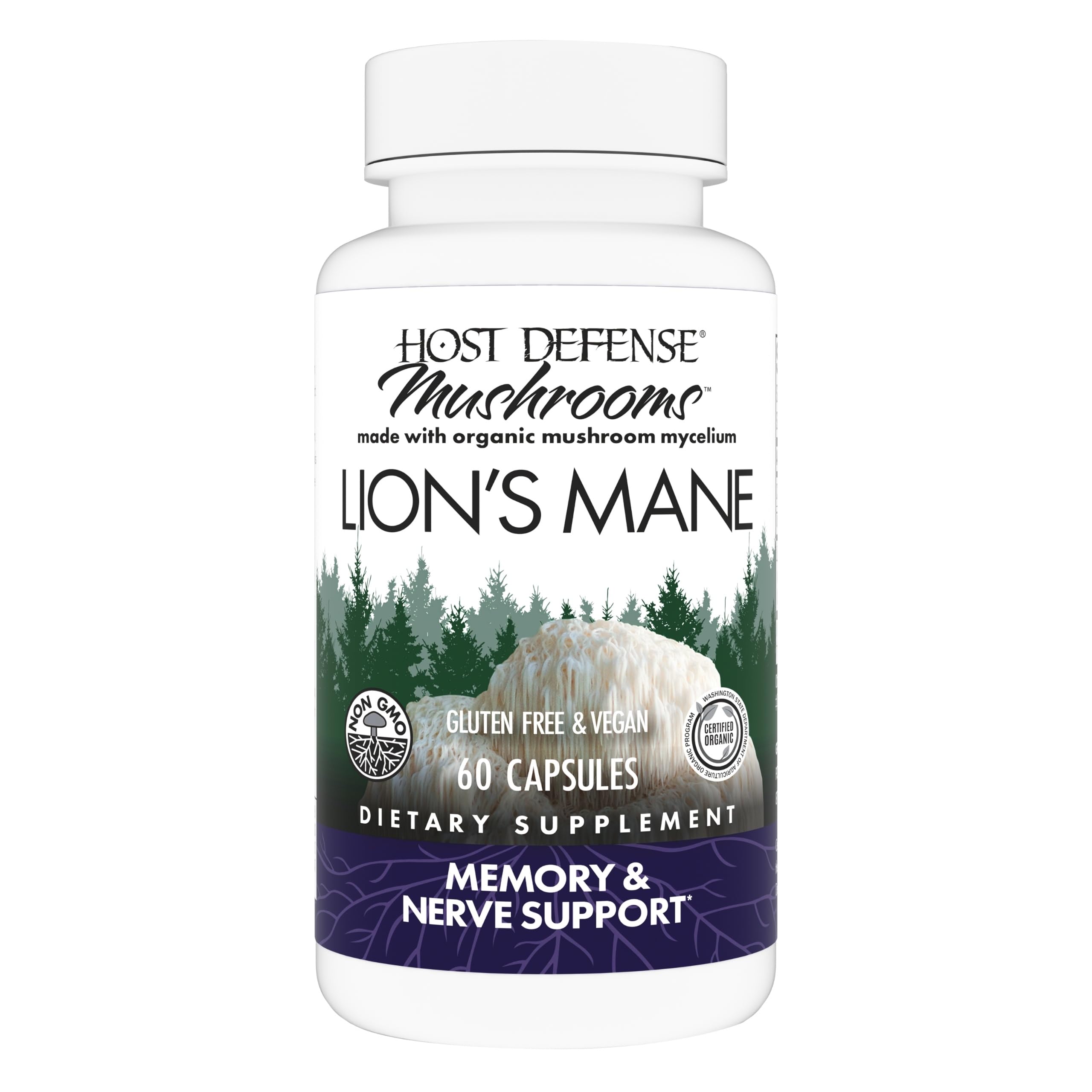 Host Defense Mushrooms Lion's Mane  Capsules