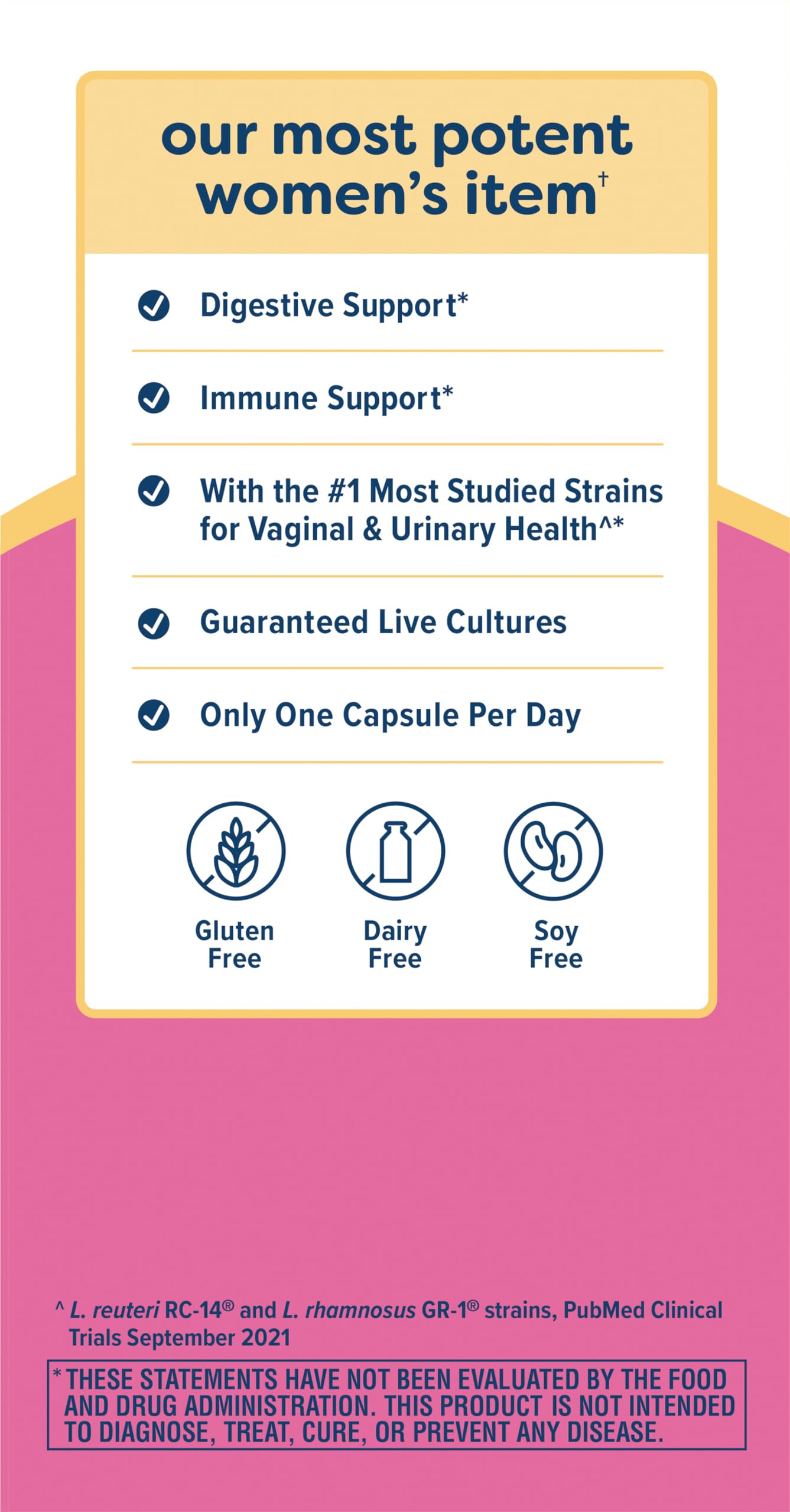 Renew Life Probiotic 50 Billion, 30 Count