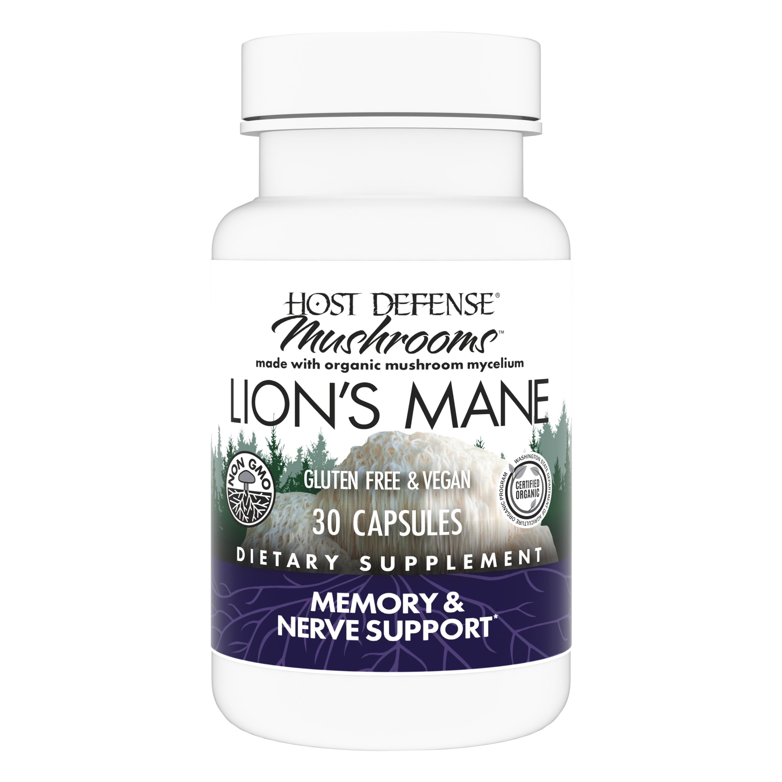 Host Defense Mushrooms Lion's Mane  Capsules