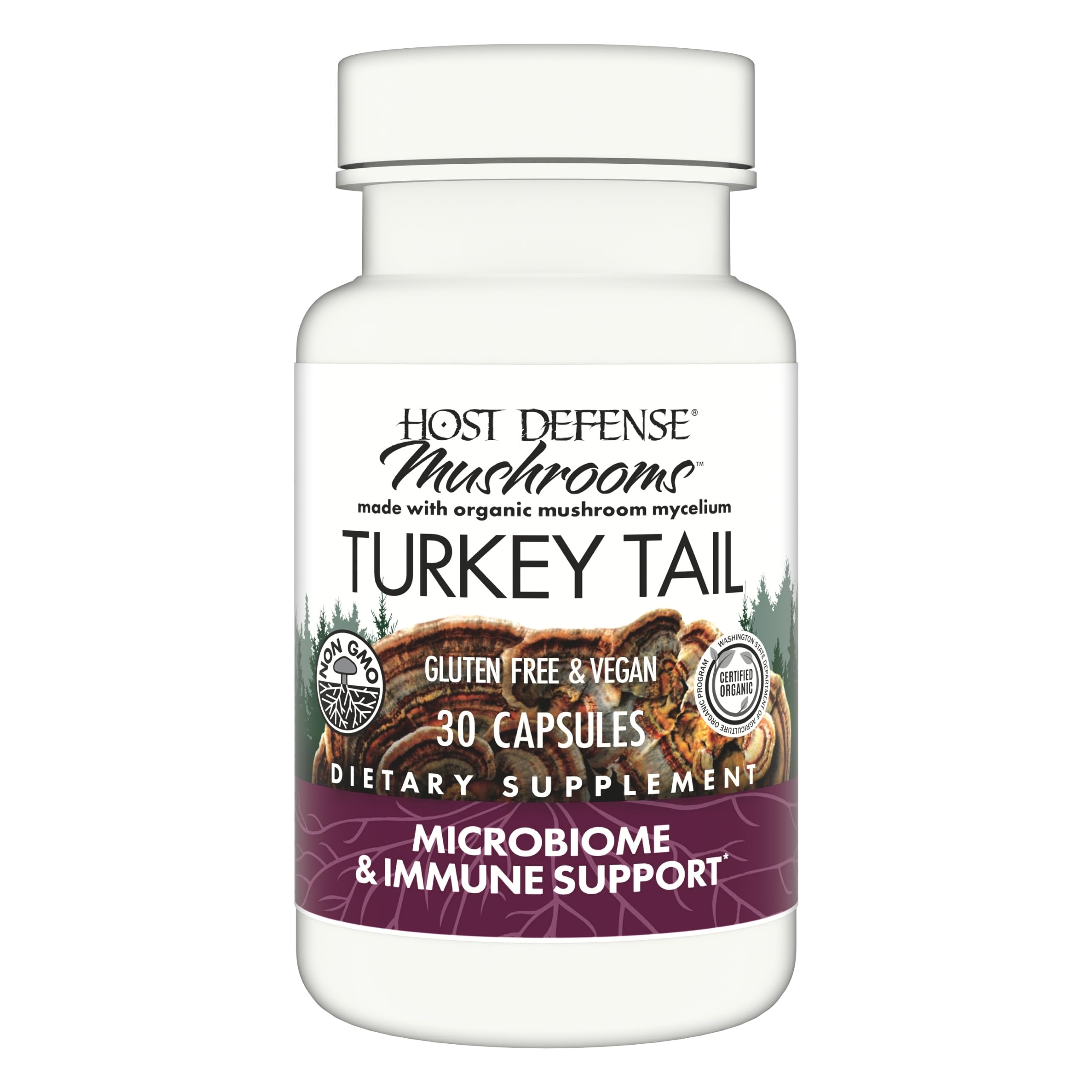 Host Defense Turkey Tail Capsules