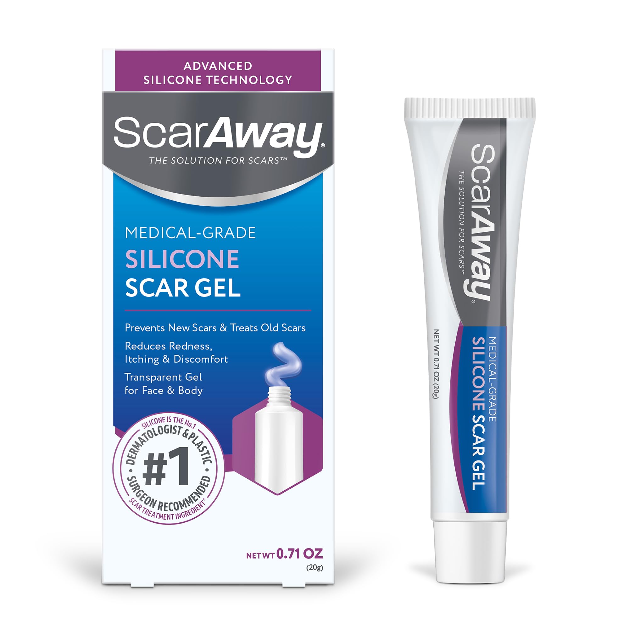 ScarAway Silicone Scar Gel