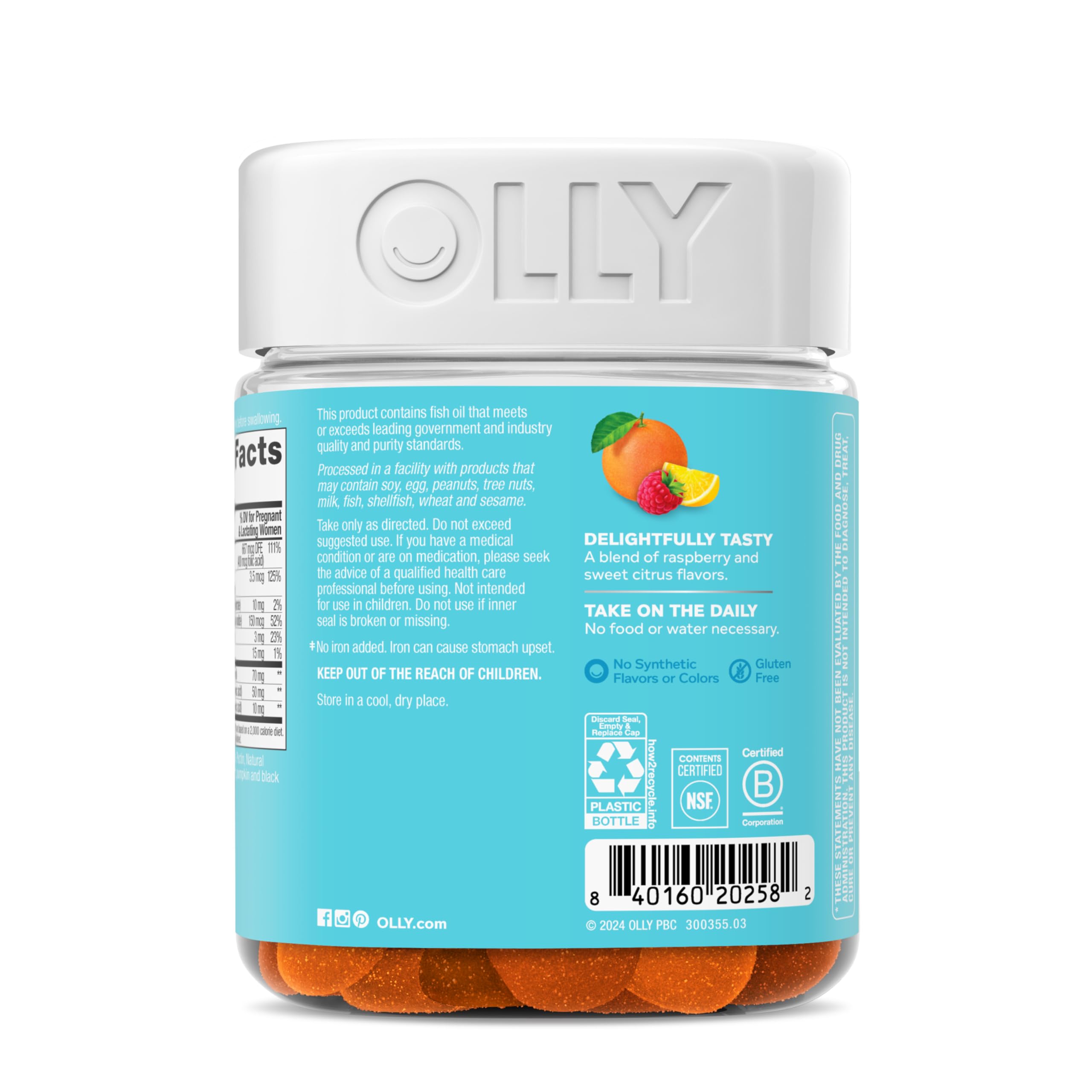 OLLY Prenatal Multivitamin Gummies