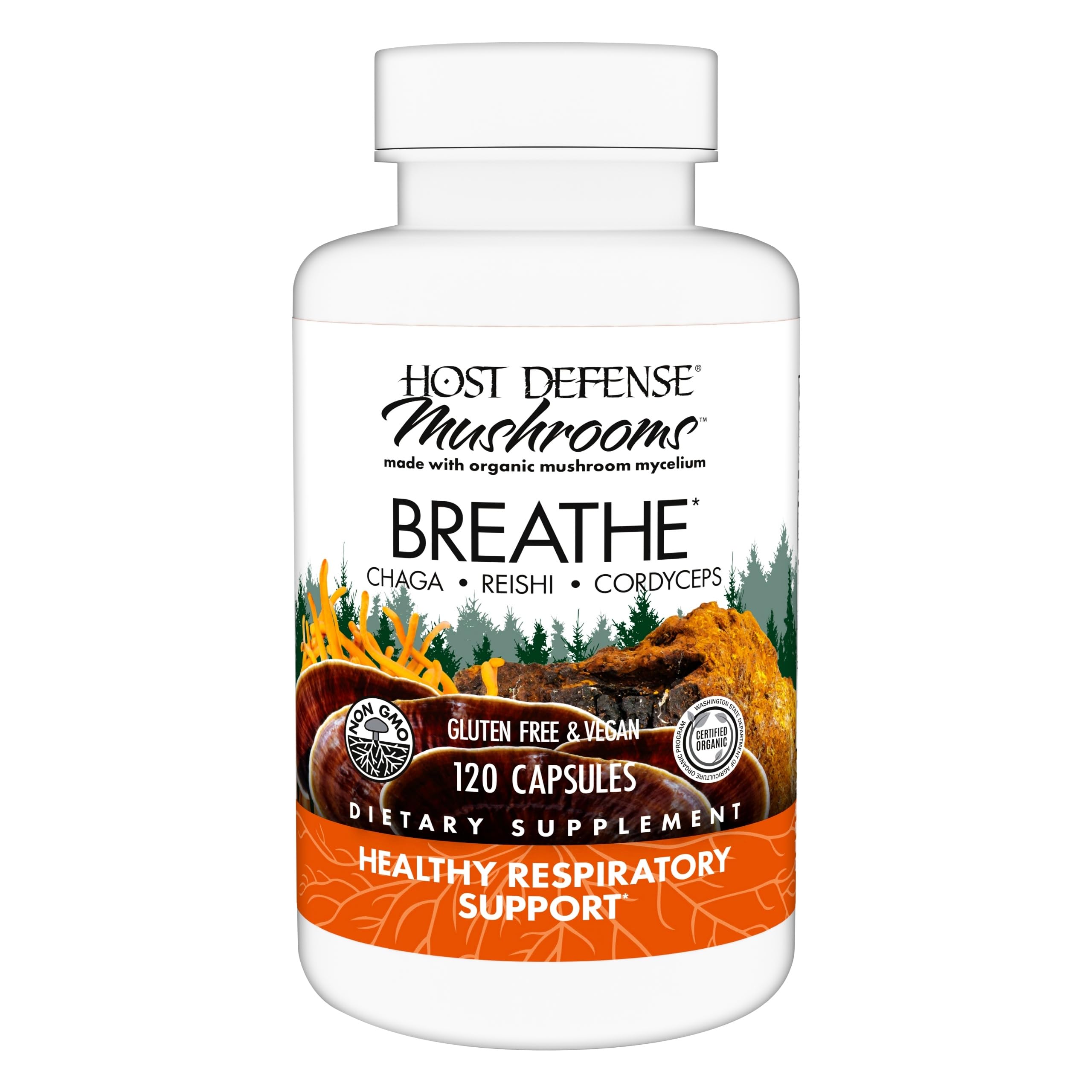 Host Defense Breathe Capsules