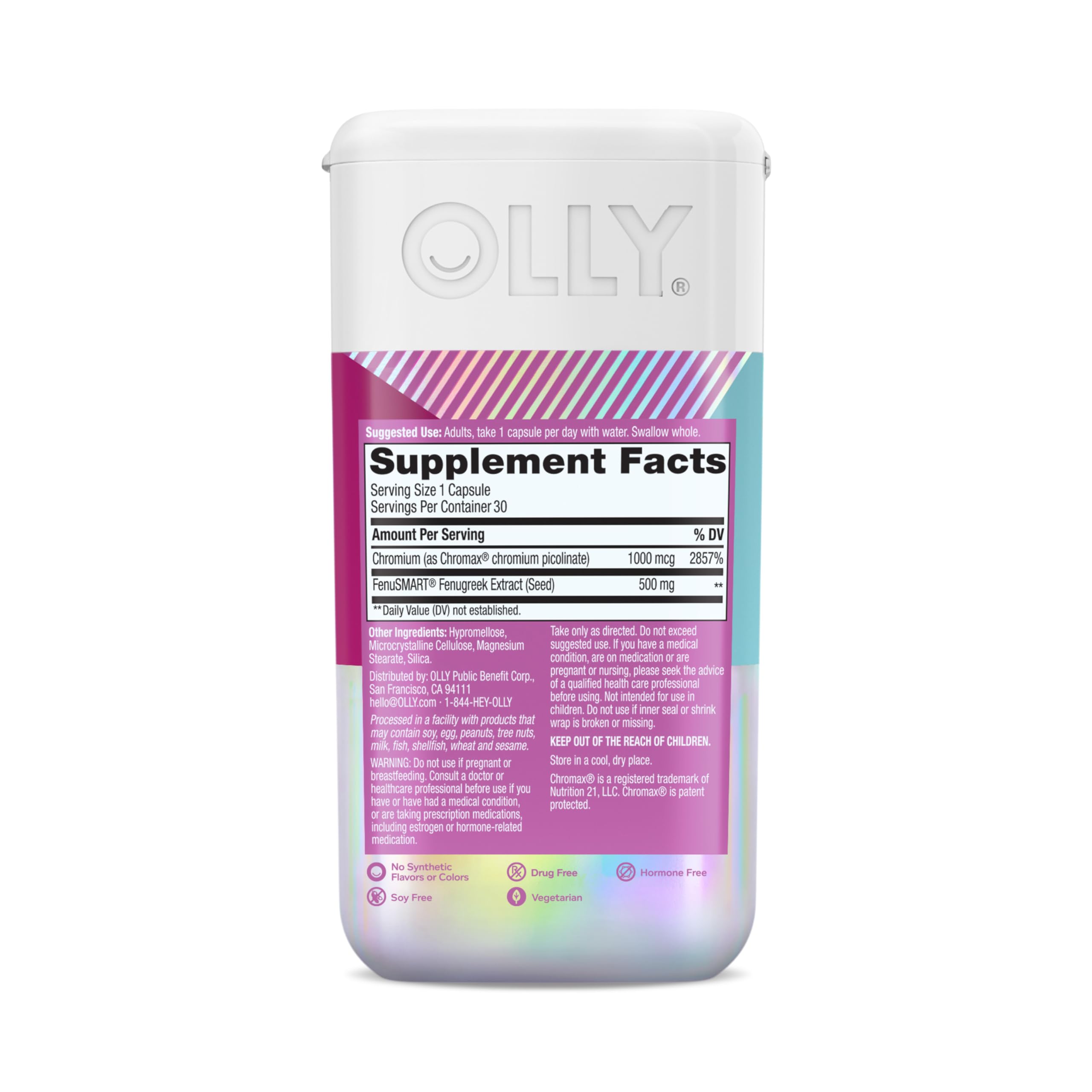 OLLY Balanced Perimeno Capsules, 30 ct