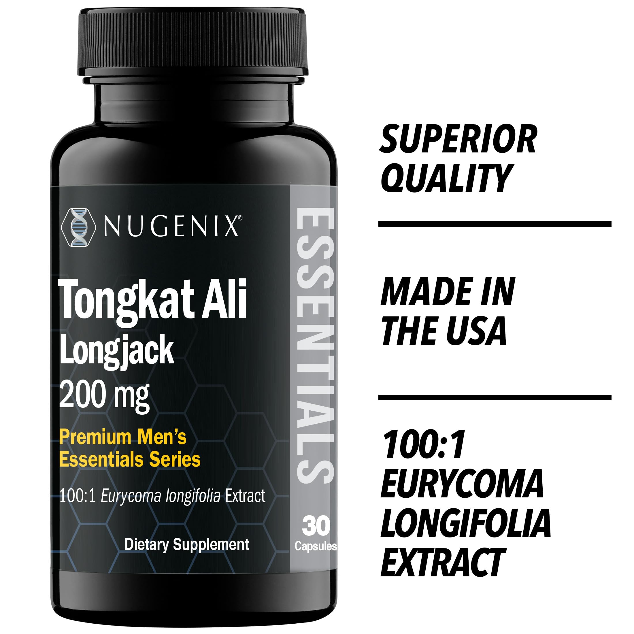 Nugenix Essentials Tongkat Ali, 30 Capsule