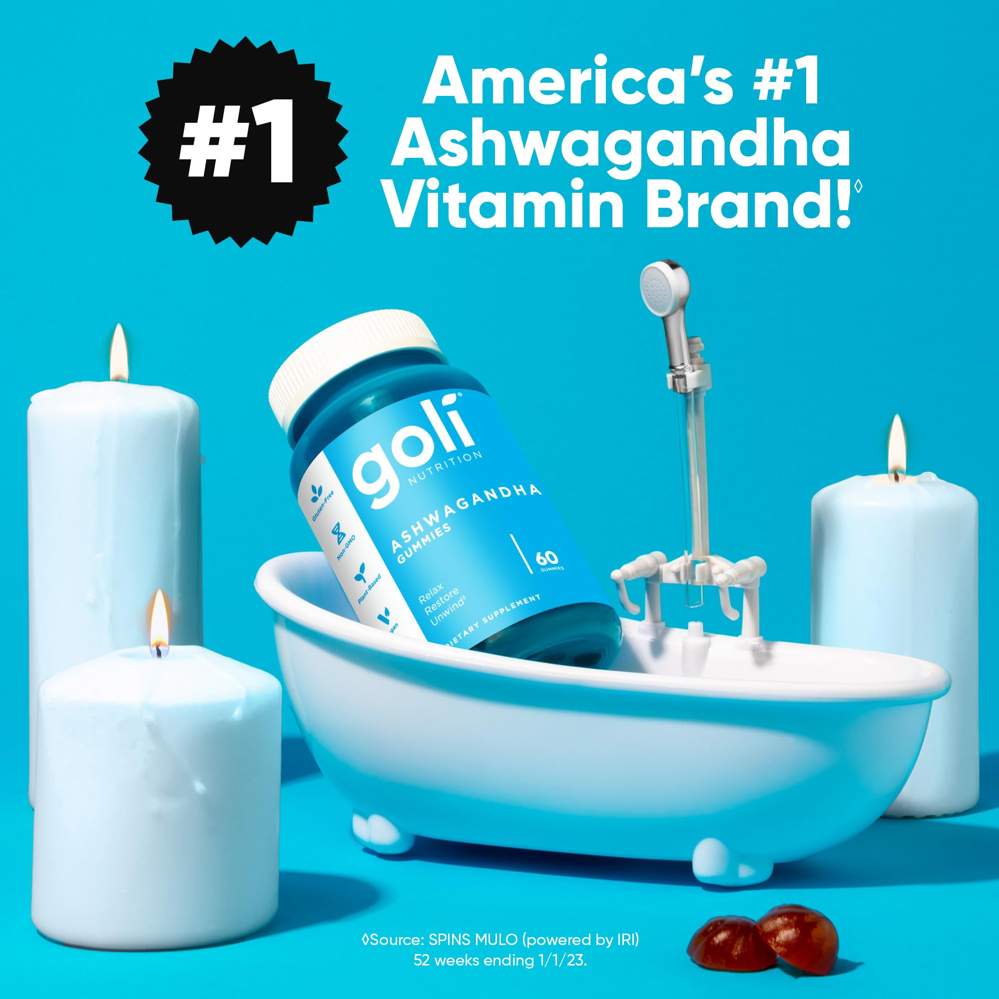 Goli Ashwagandha, 60 Gummies