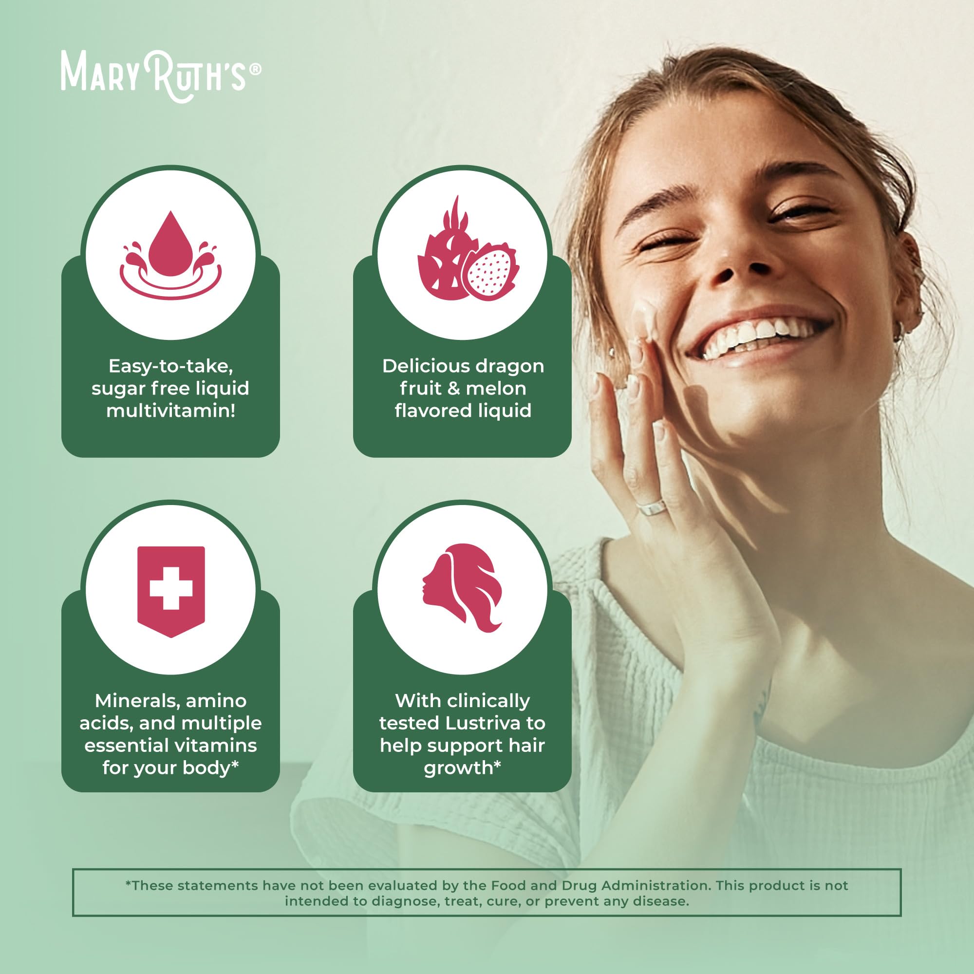 MaryRuth's Liquid Multivitamin+Hair Growth