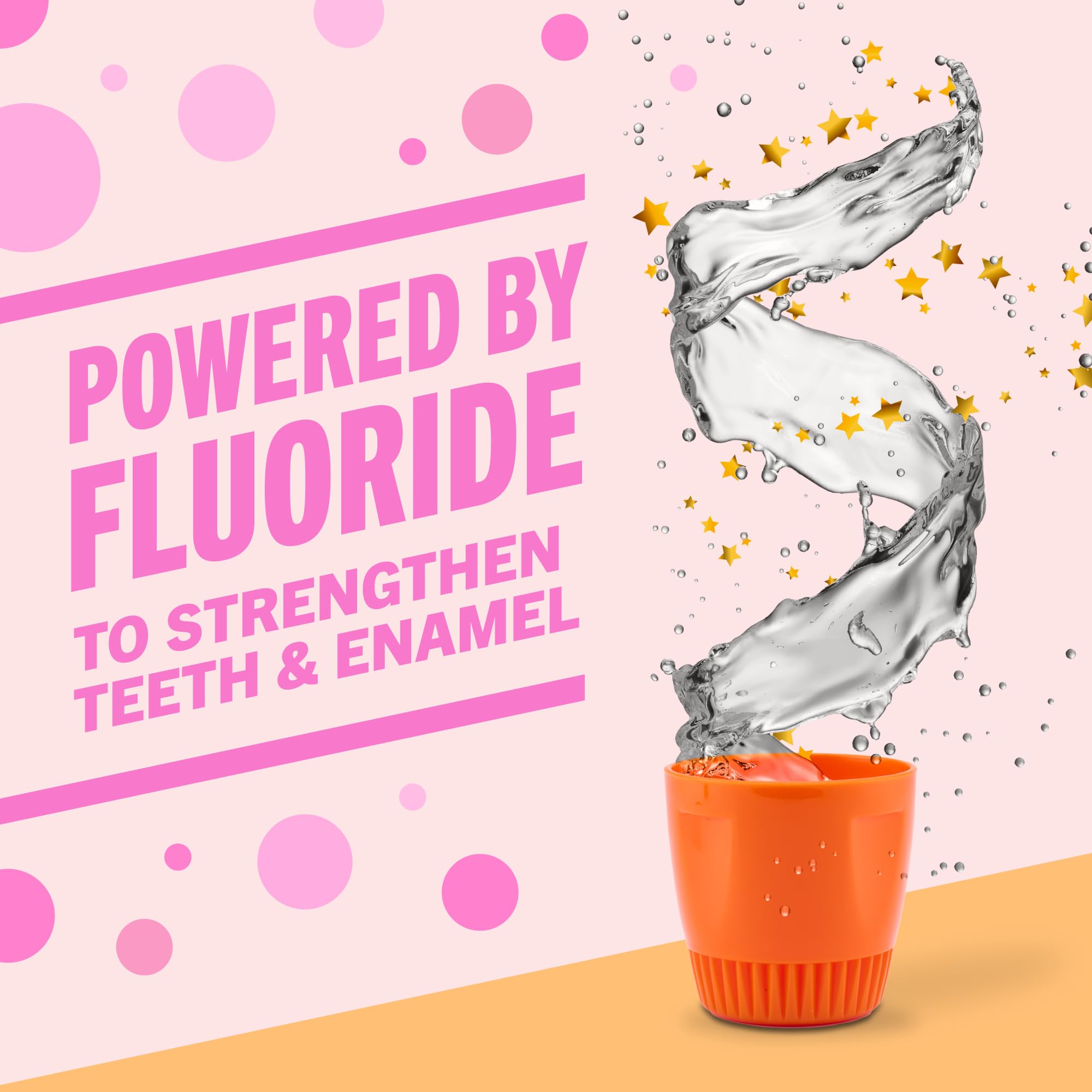 TheraBreath Kids Organic Wacky Watermelon Mouthwash, 16 Fl Oz