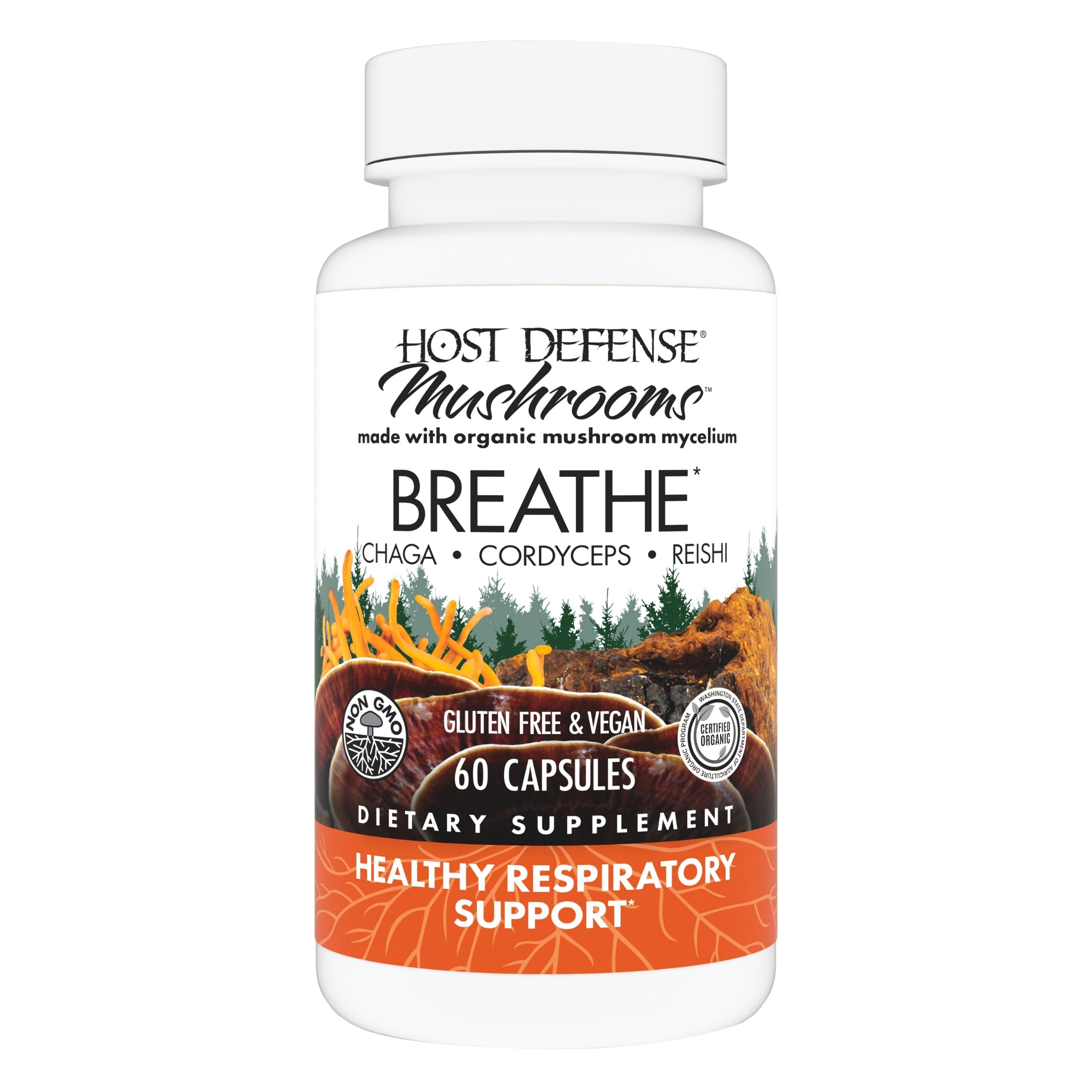 Host Defense Breathe Capsules