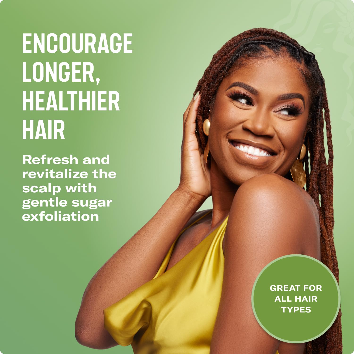 Mielle Organics Rosemary & Mint Sugar Exfoliating Scalp Scrub, 6 Fl Oz