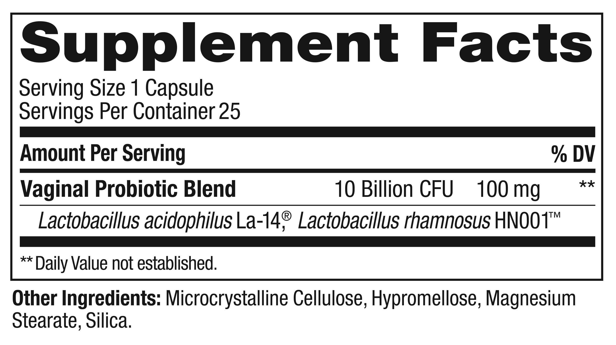 OLLY Happy Hoo-Ha Capsules, 25 Count
