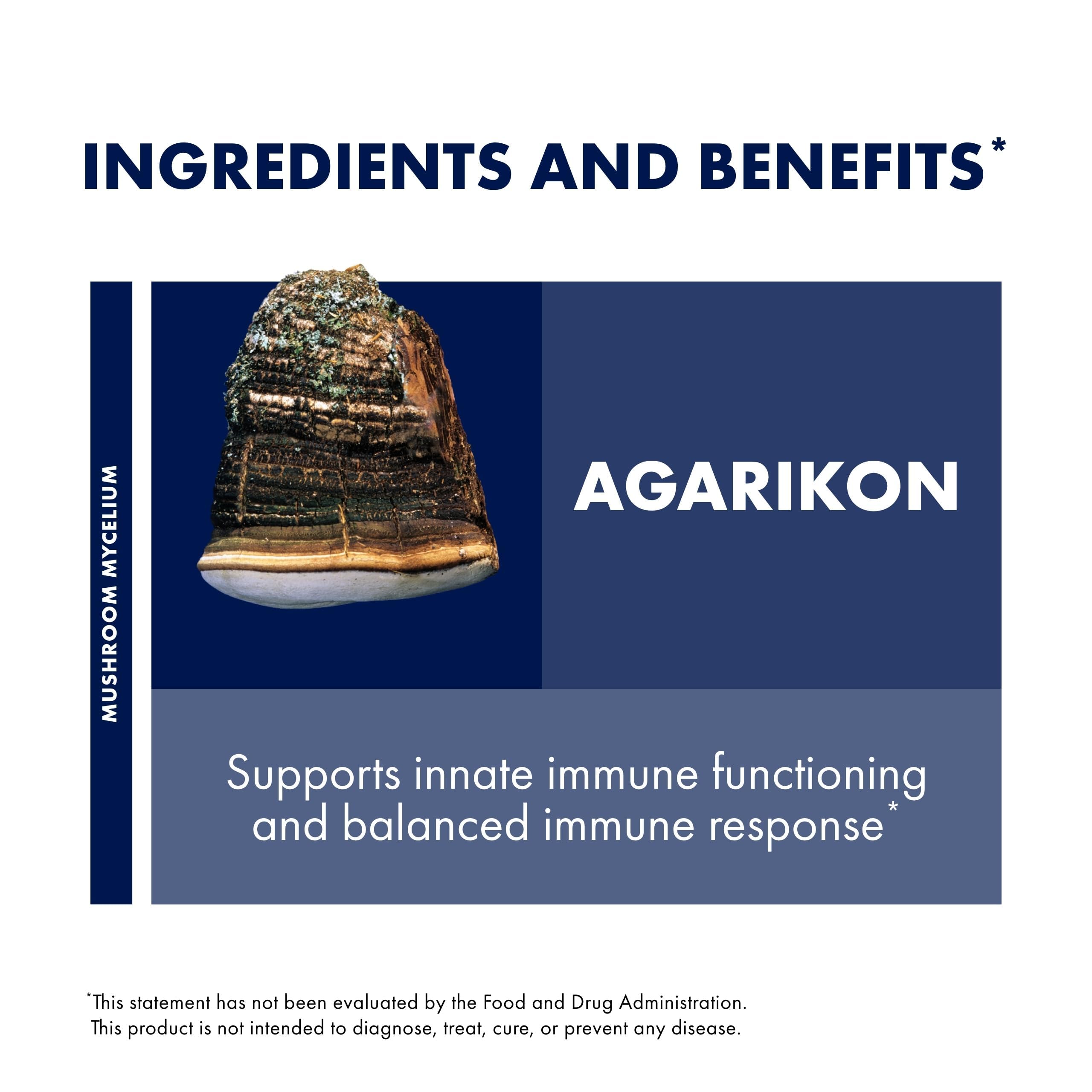 Host Defense Agarikon Capsules