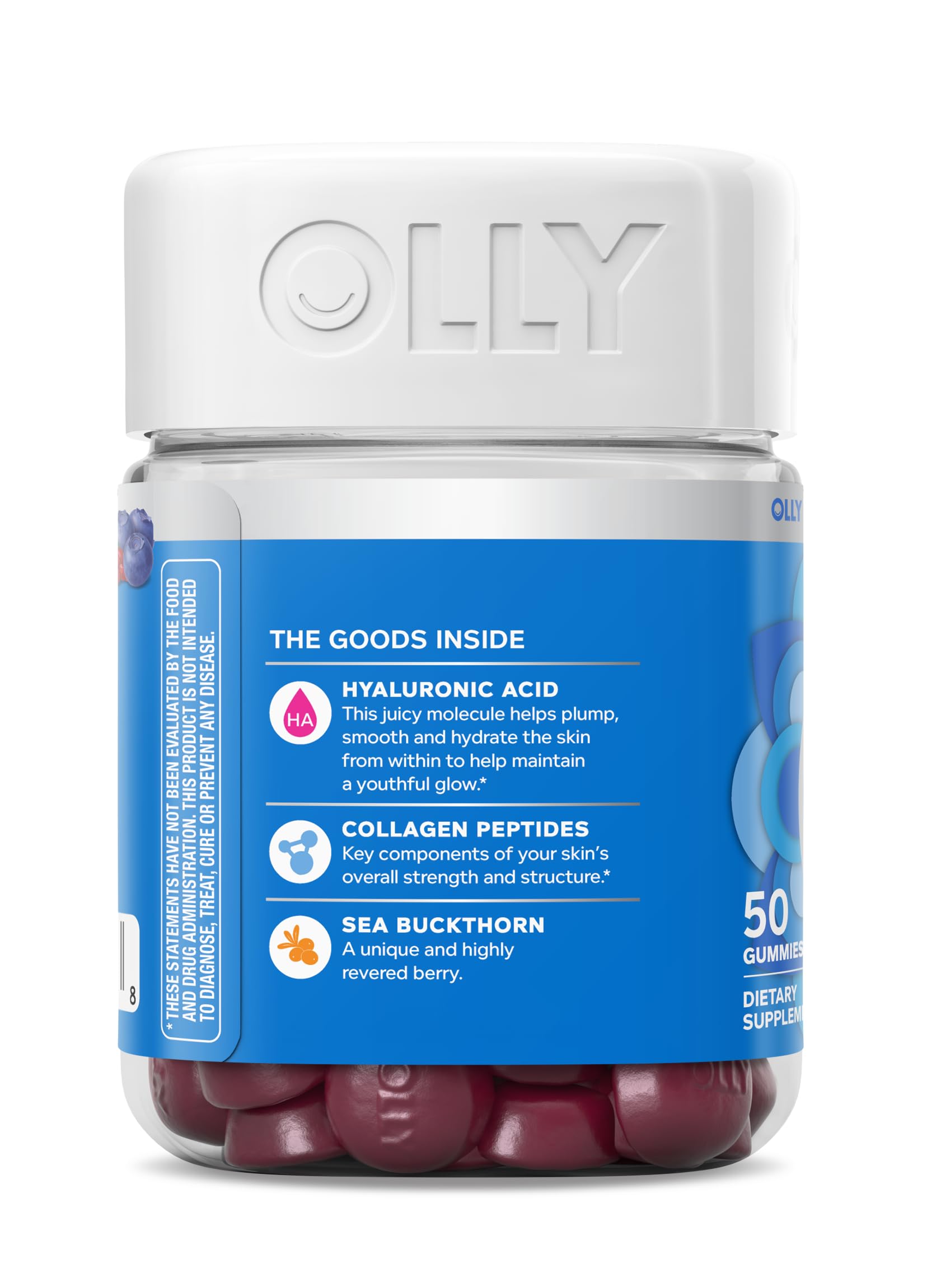 OLLY Glowing Skin Gummy, 50 Count