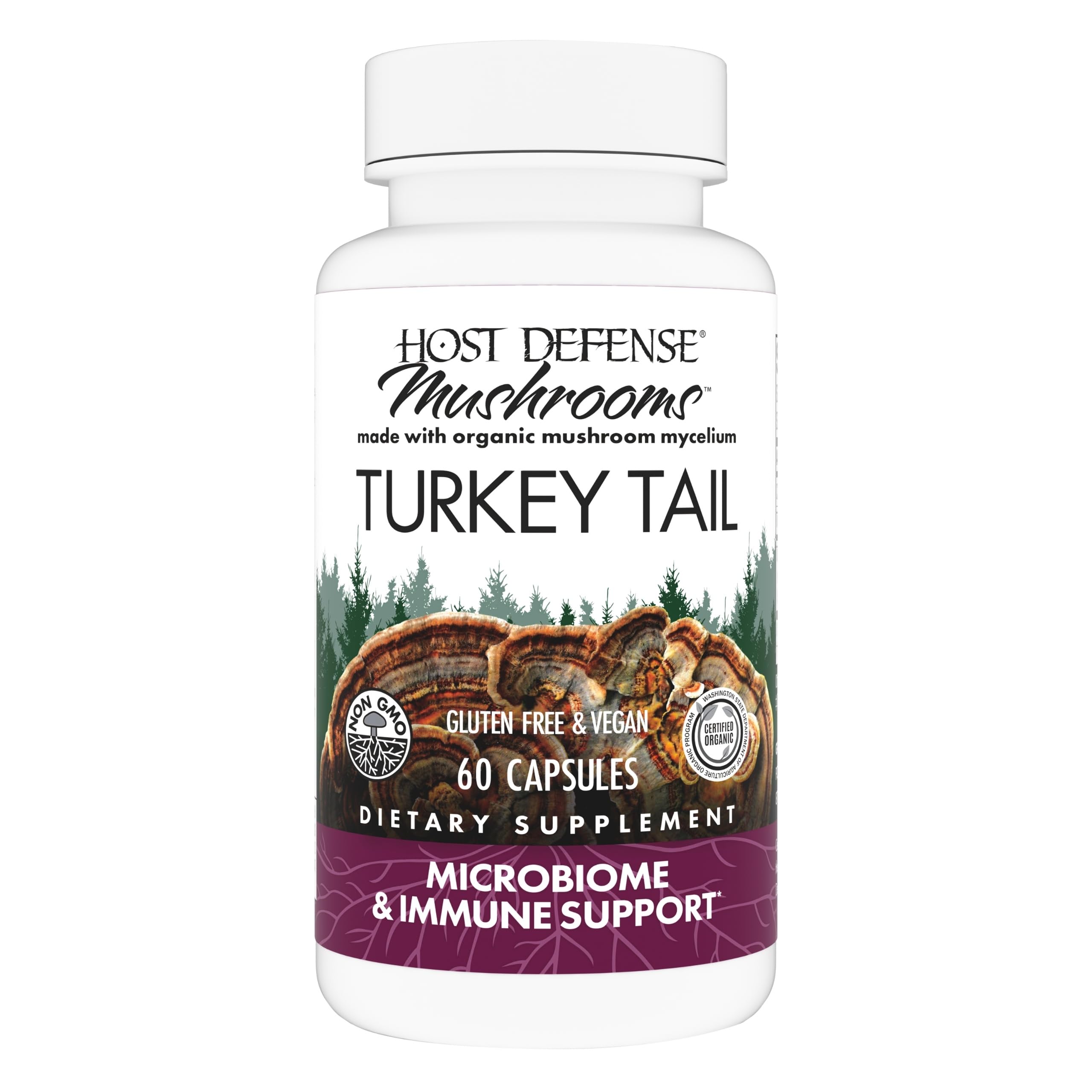 Host Defense Turkey Tail Capsules