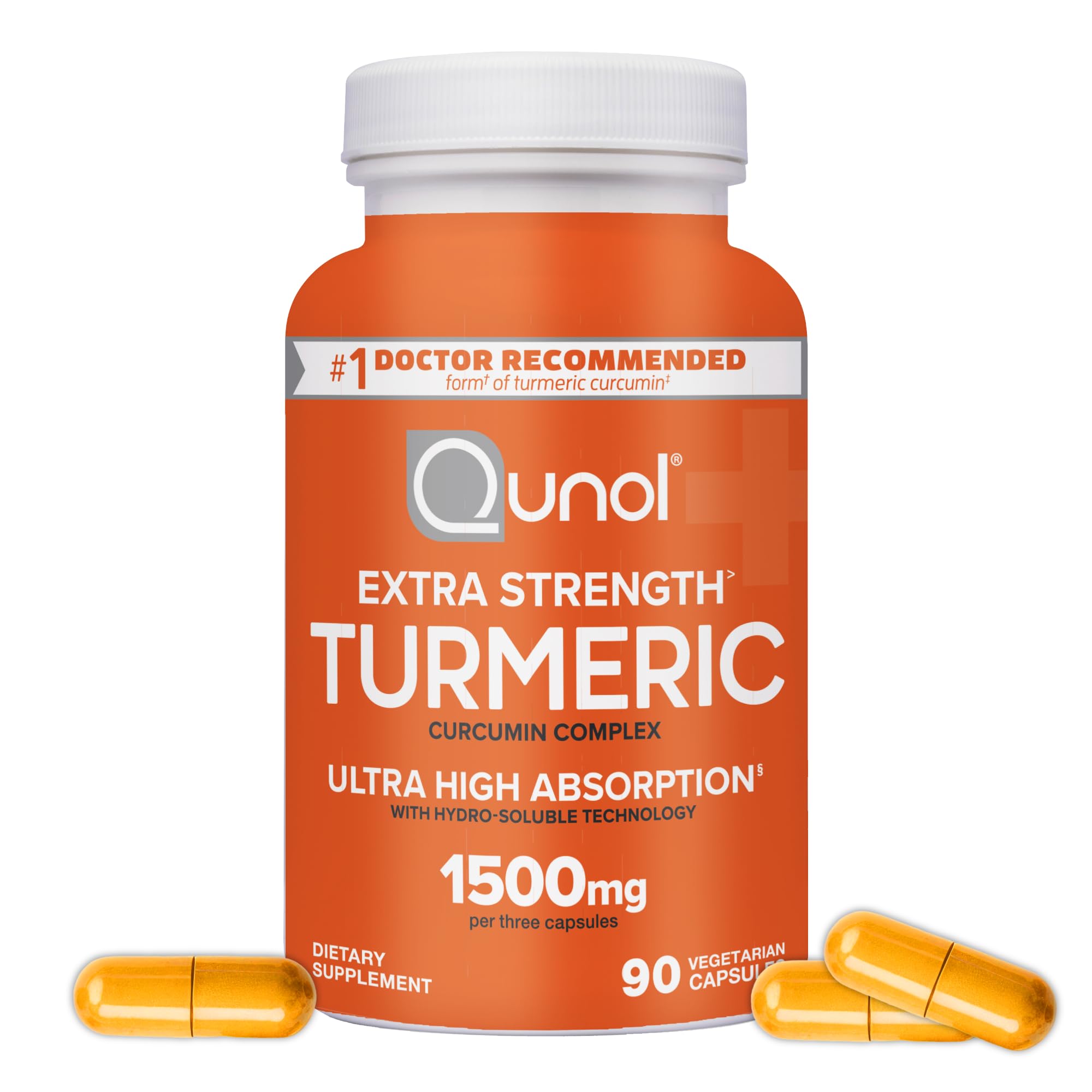 Qunol Extra Strength Turmeric Curcumin Complex, 1500mg