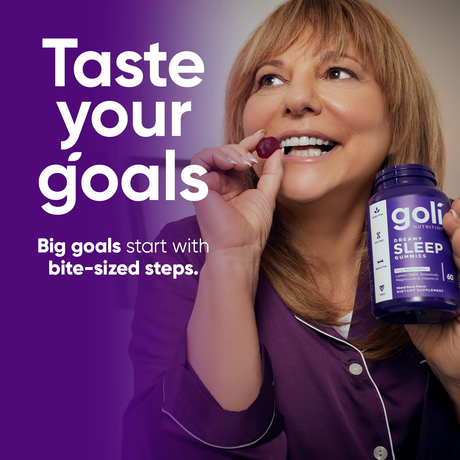 Goli Dreamy Sleep Gummy, 60 gummies