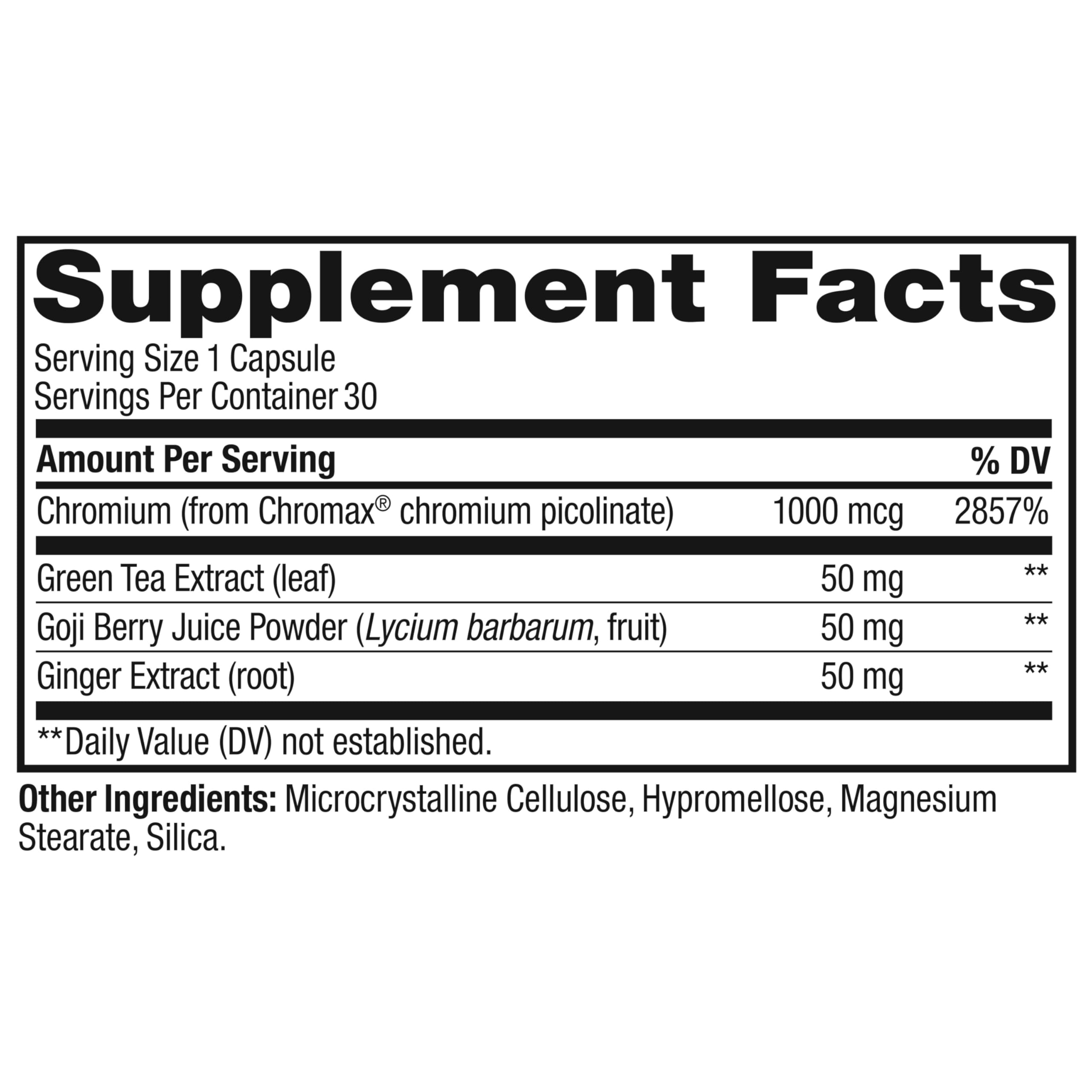 OLLY Combat Cravings, 1000 mcg Chromium, 30 Count