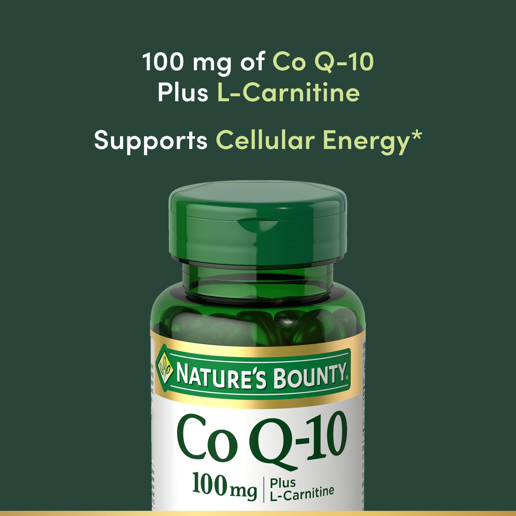 Nature's Bounty CoQ10, 100mg Plus L-Carnitine