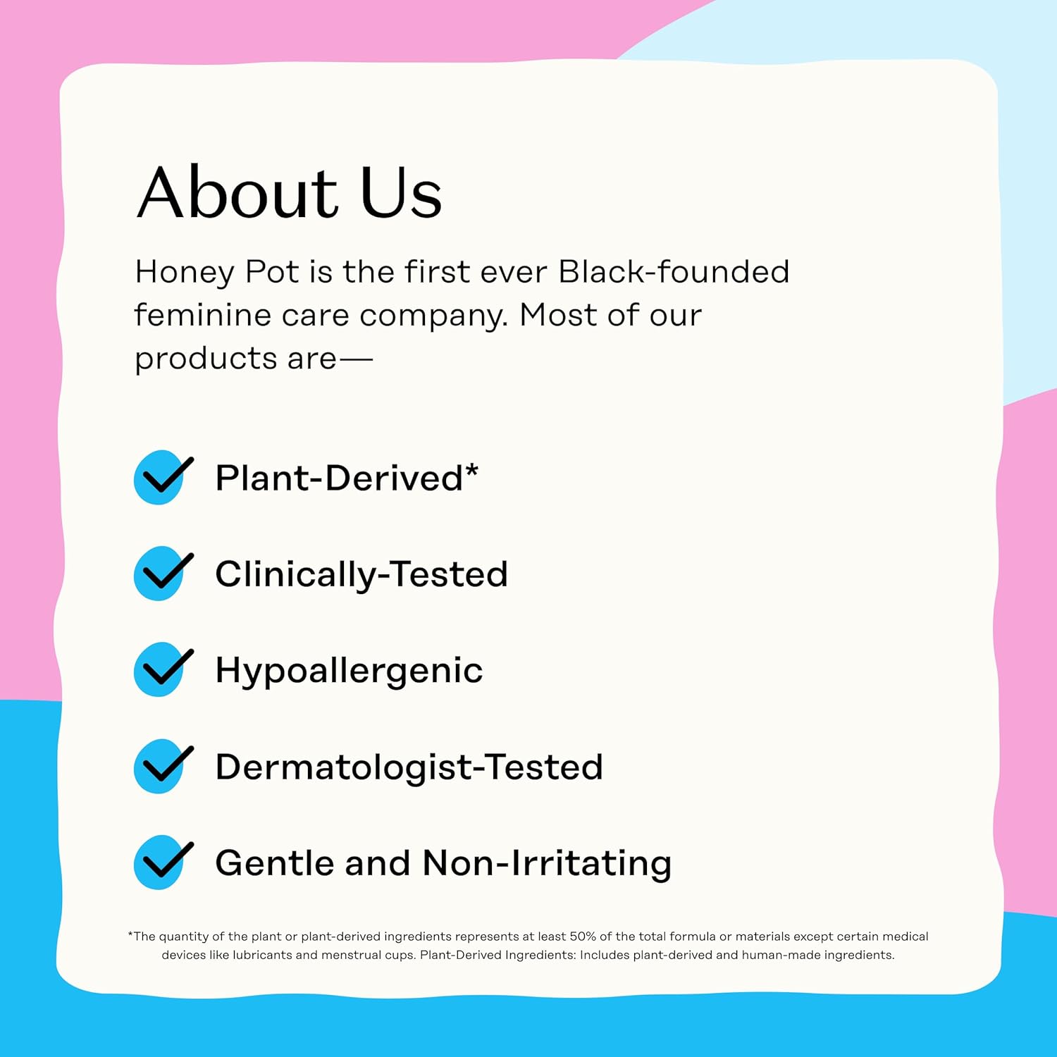 The Honey Pot Company Sensitive Intimate Wipes, 30 ct