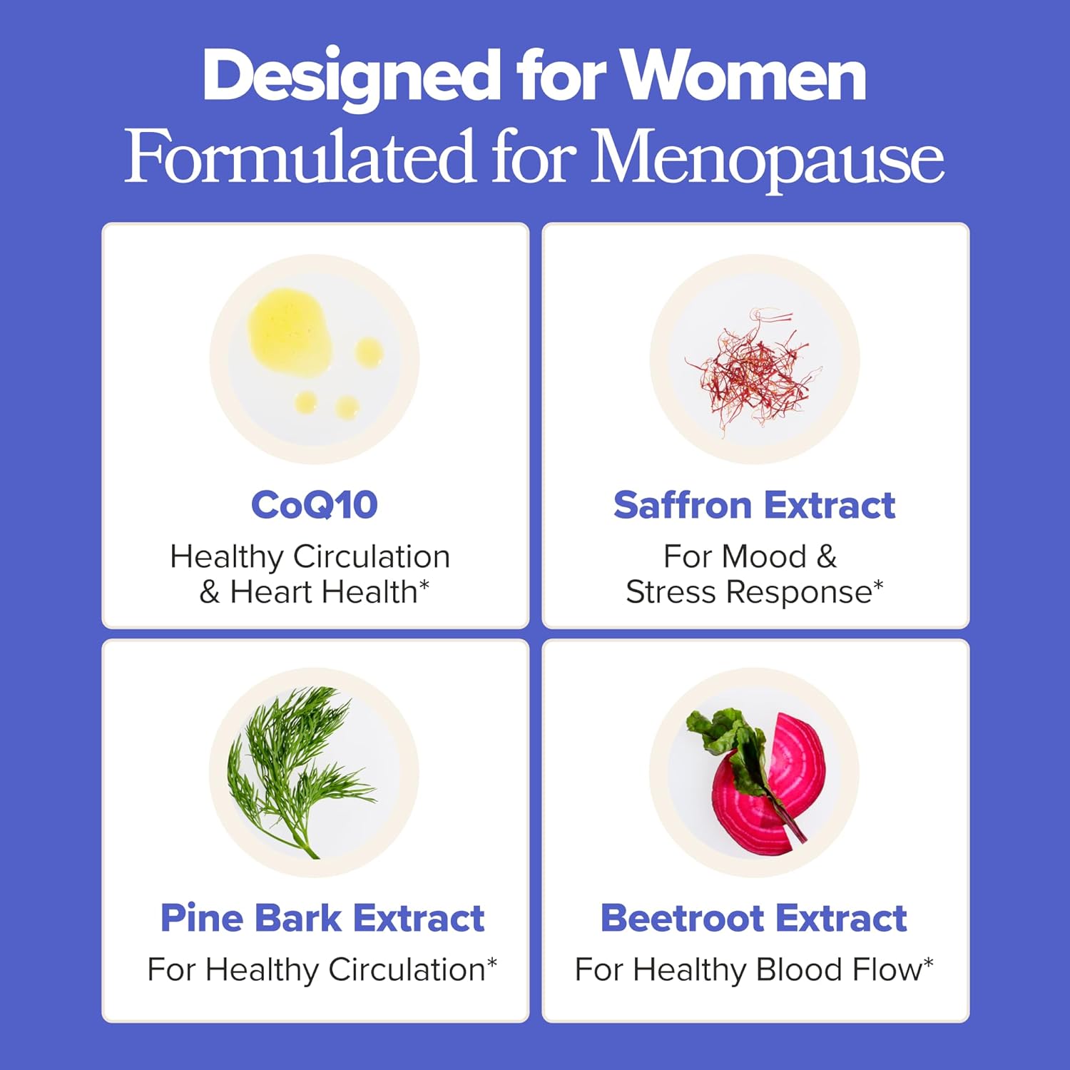 O Positiv MENO Heart + Blood Pressure Support, 30 Capsules