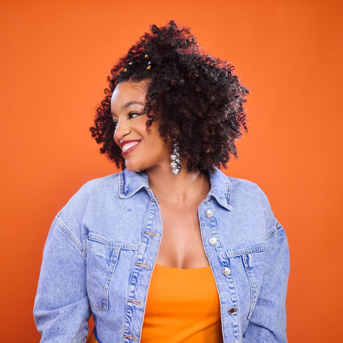 Mielle Organics Mango & Tulsi Nourishing Silk Texture Hair Mousse, 7.5 Fl Oz