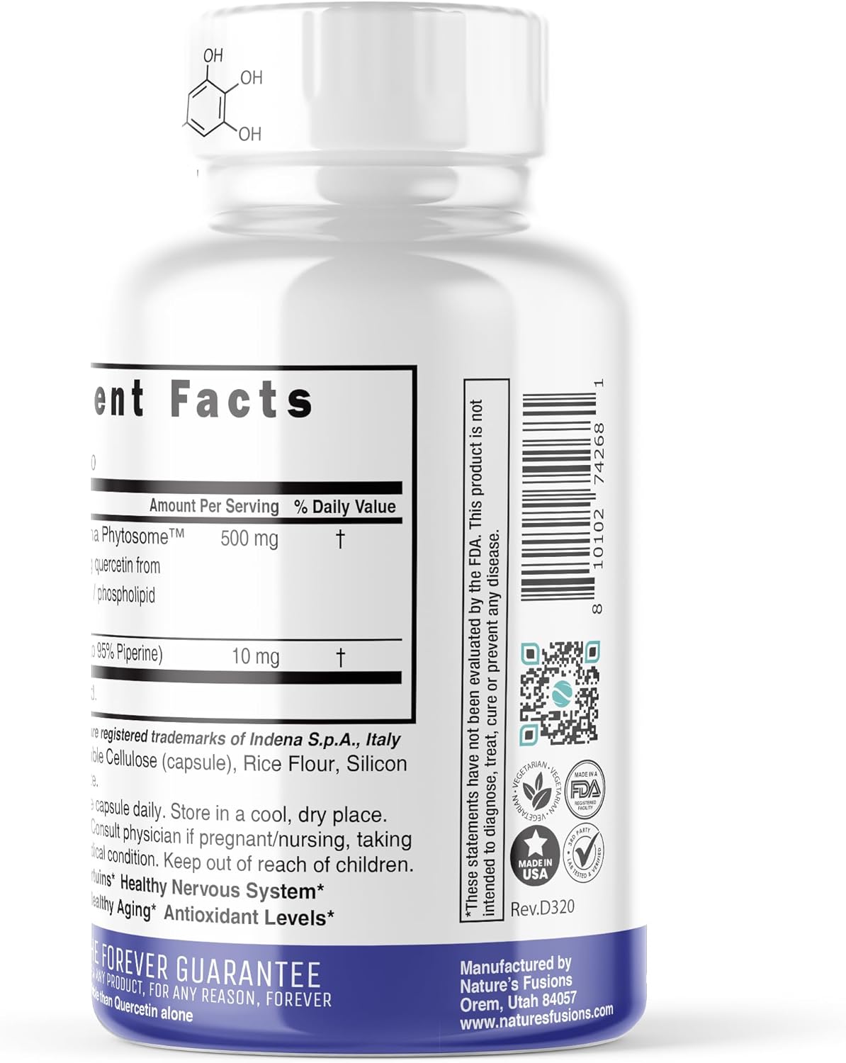 Nutri Quercetin+ Capsules, 60 CT