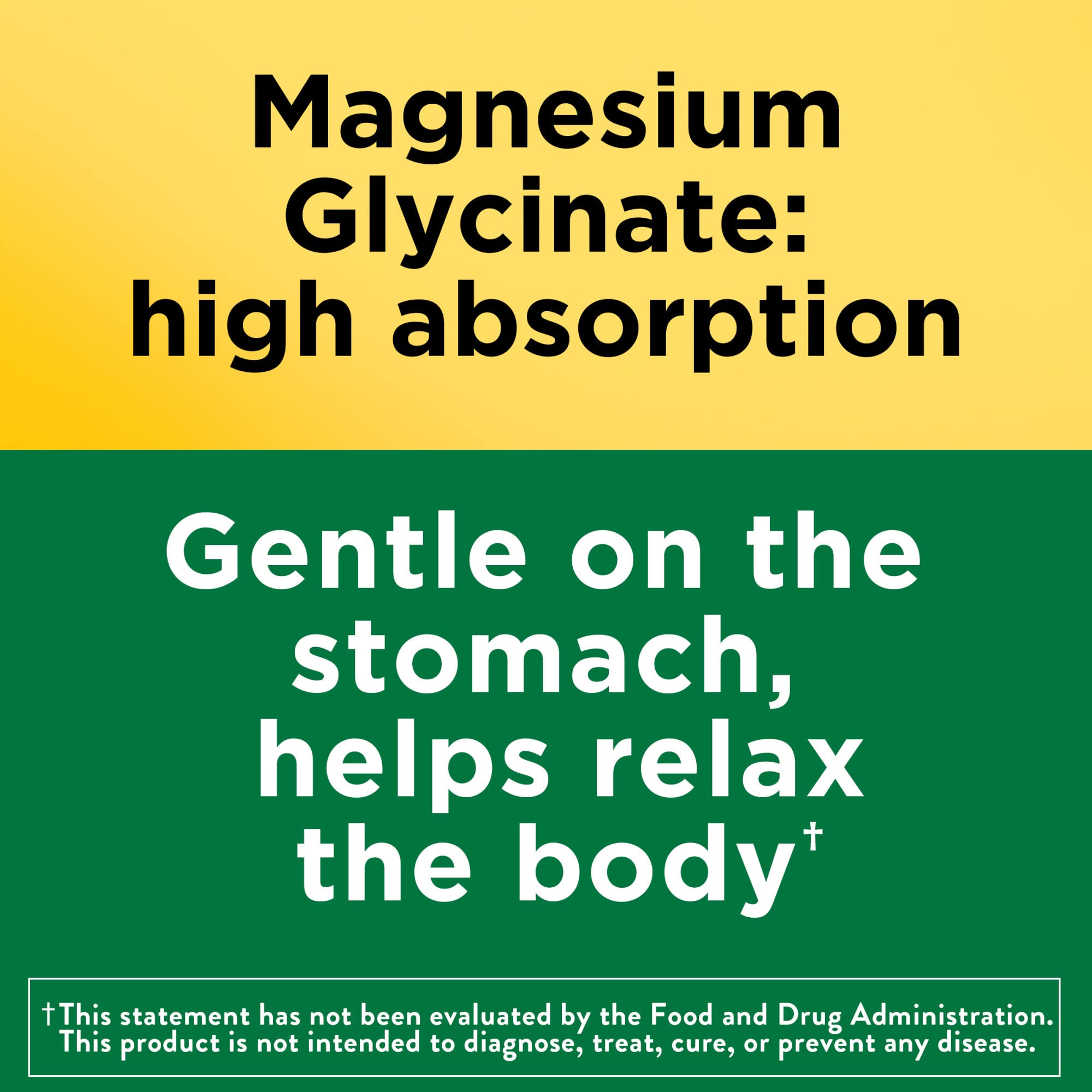 Nature Made Magnesium Glycinate 200 mg, 30 Day Supply