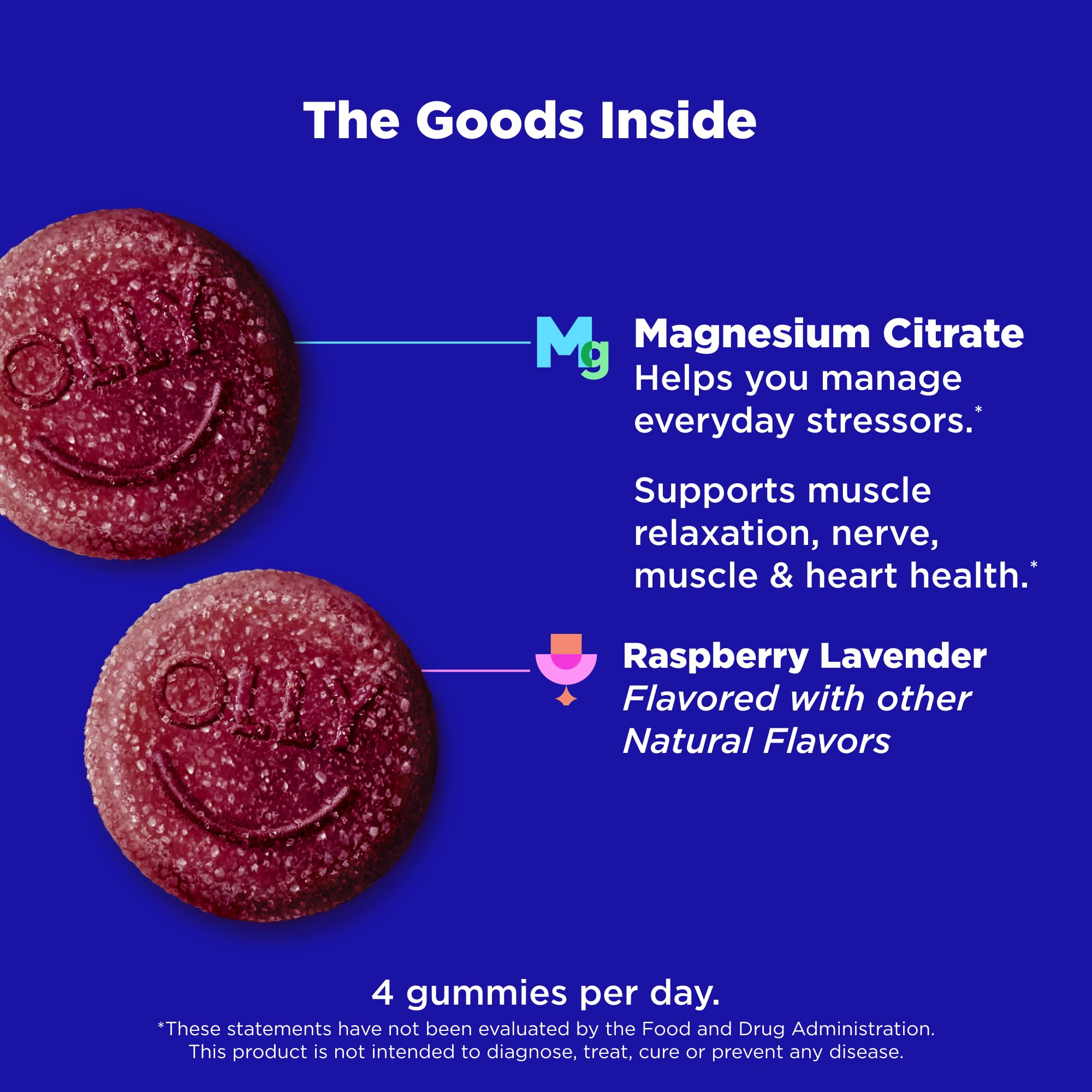 OLLY Relaxing Magnesium Gummies