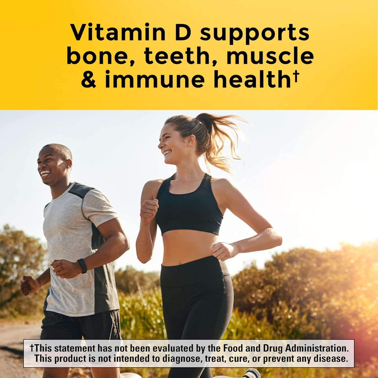 Nature Made Vitamin D3 K2 Gummies, 50 Gummy Vitamins