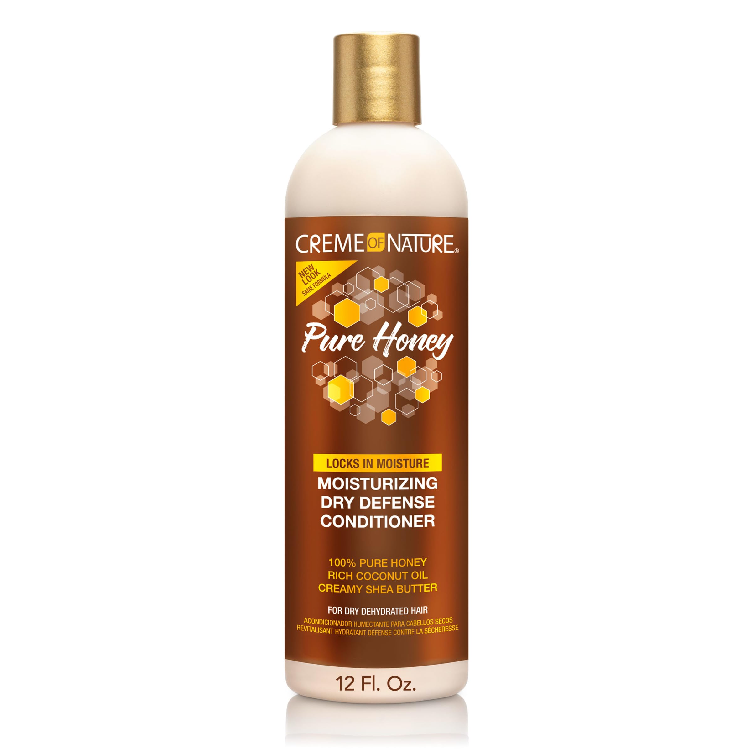 Creme of Nature Pure Honey Moisturizing Dry Defense, 12 oz