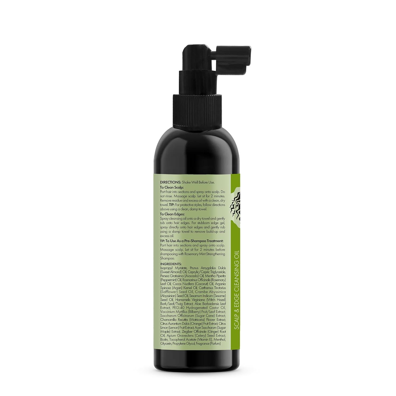 Mielle Organics Rosemary & Mint Scalp & Edge Cleansing Hair Oil, 4 Oz