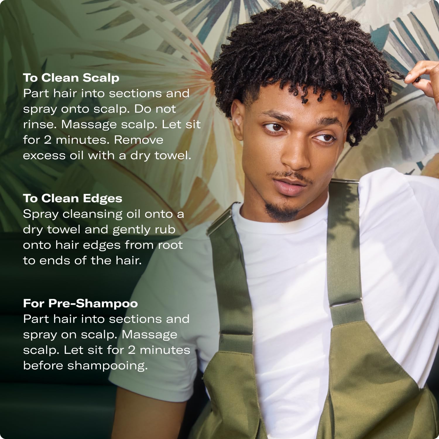 Mielle Organics Rosemary & Mint Scalp & Edge Cleansing Hair Oil, 4 Oz