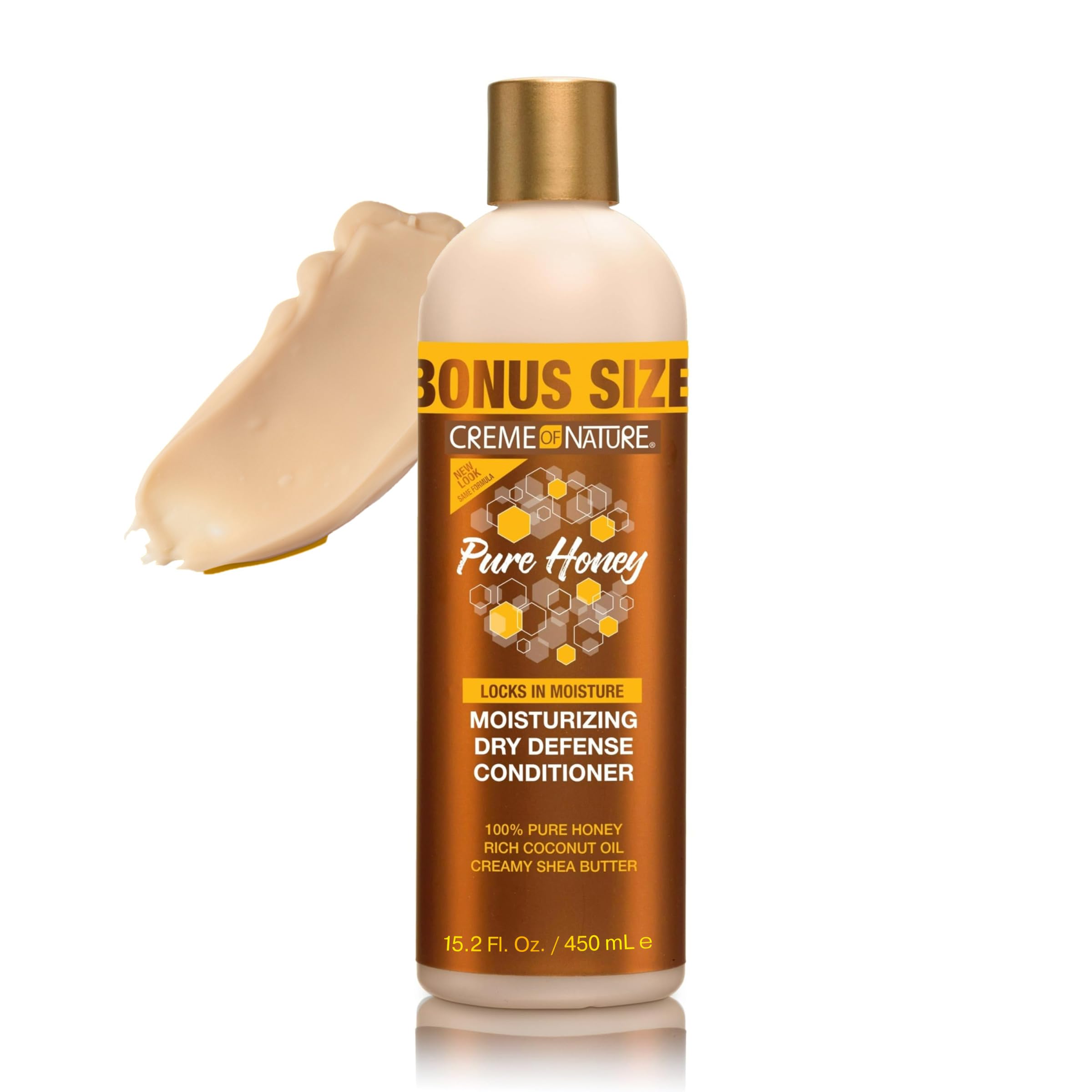 Creme of Nature Pure Honey Moisturizing Dry Defense, 12 oz
