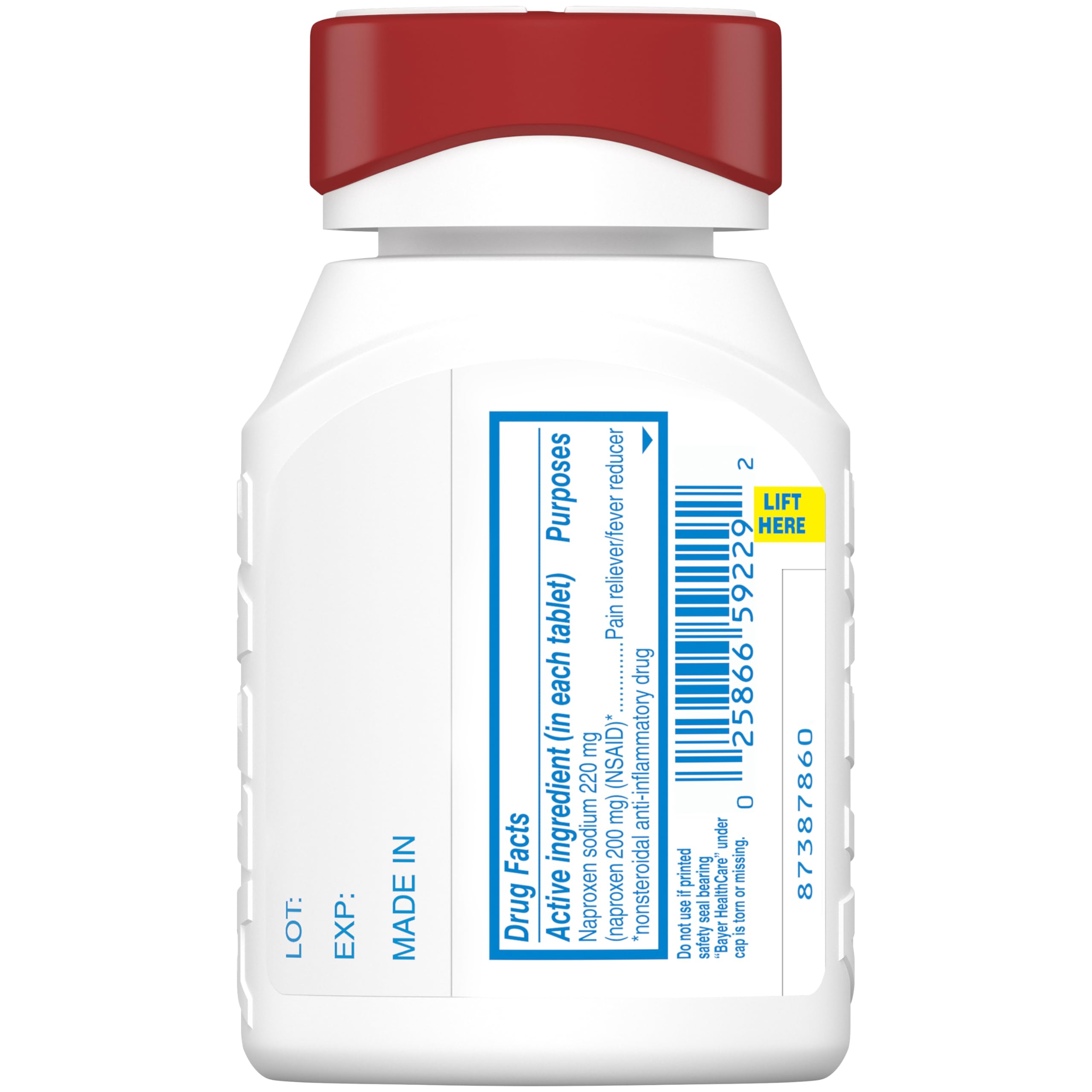 Aleve Gelcaps with Easy Open Arthritis Cap, 160 Count