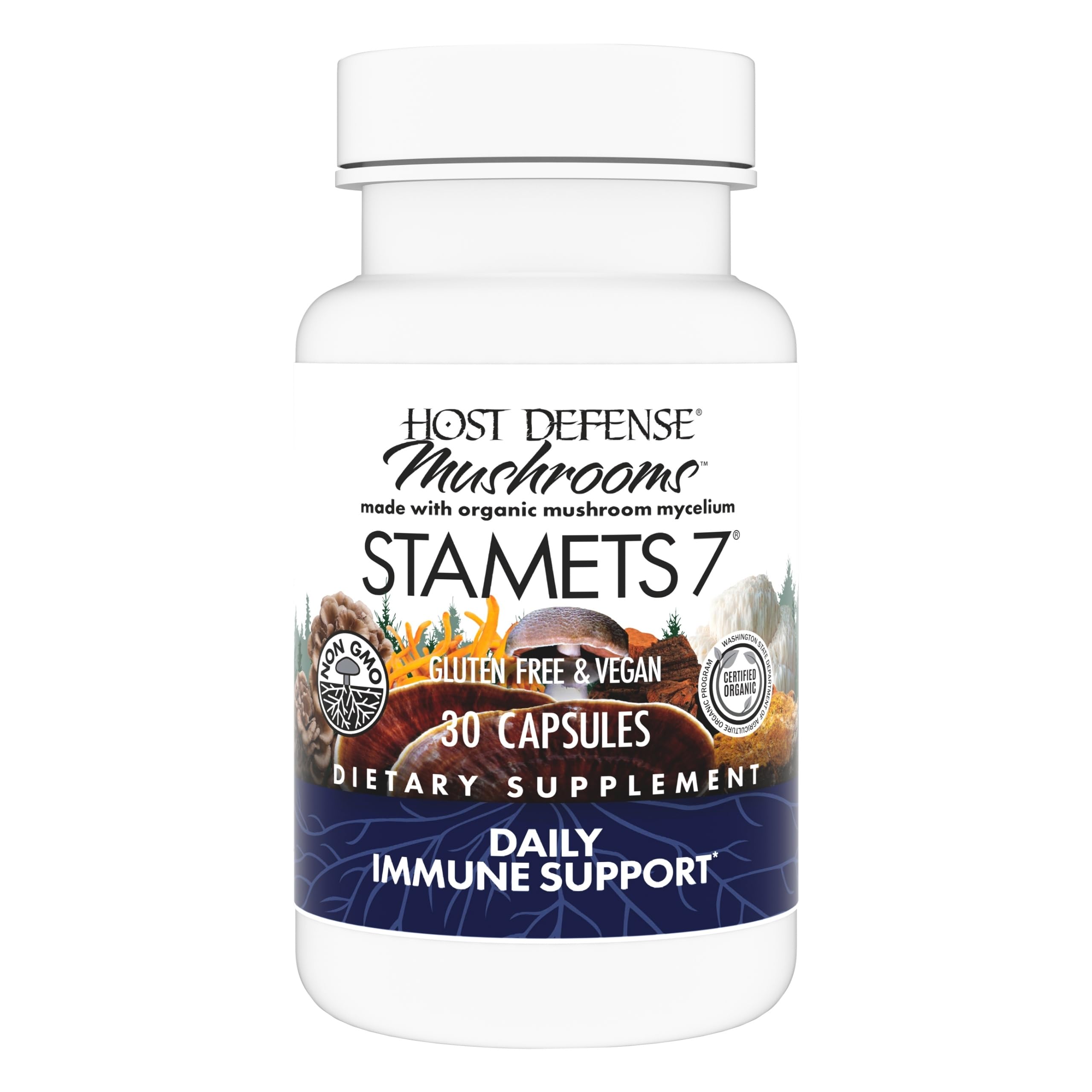Host Defense Stamets 7, Capsules