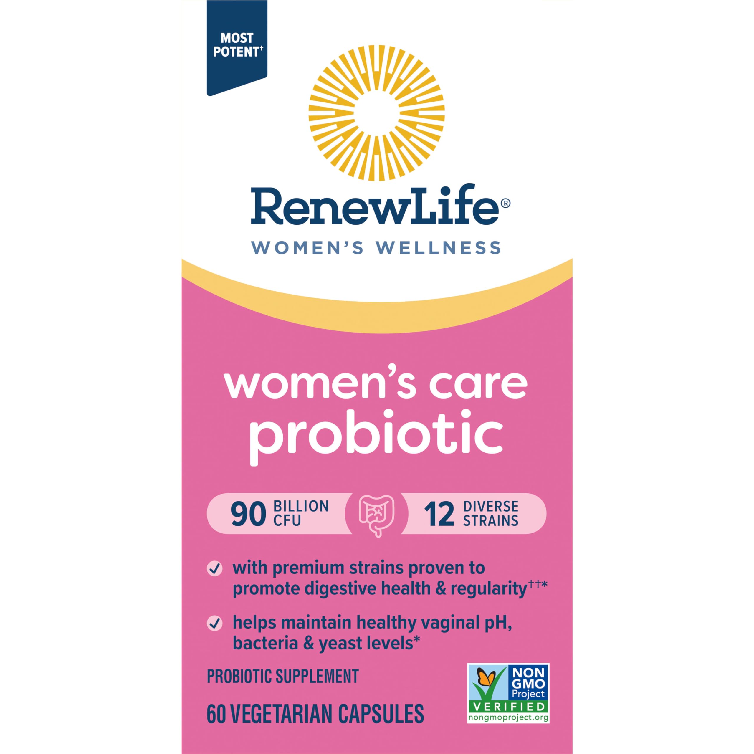 Renew Life Probiotic 50 Billion, 30 Count