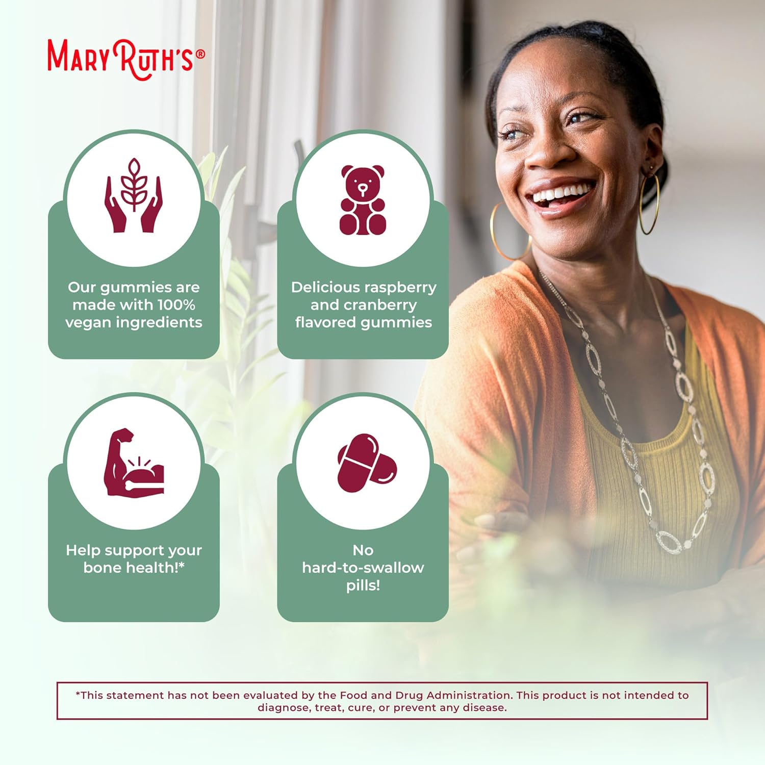 MaryRuth Organics Women's Multivitamin, 60 Gummies