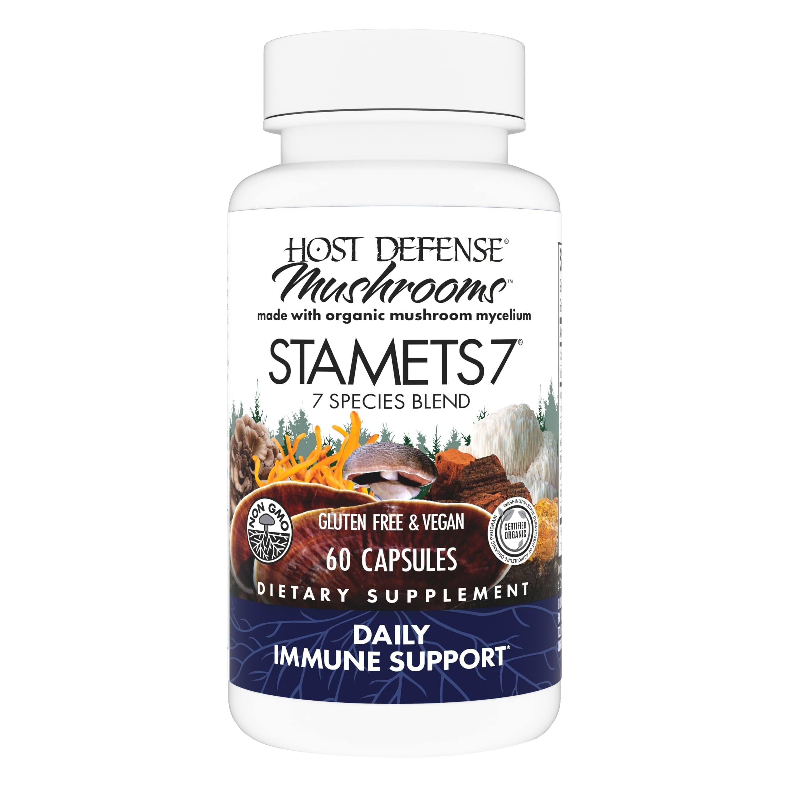 Host Defense Stamets 7, Capsules